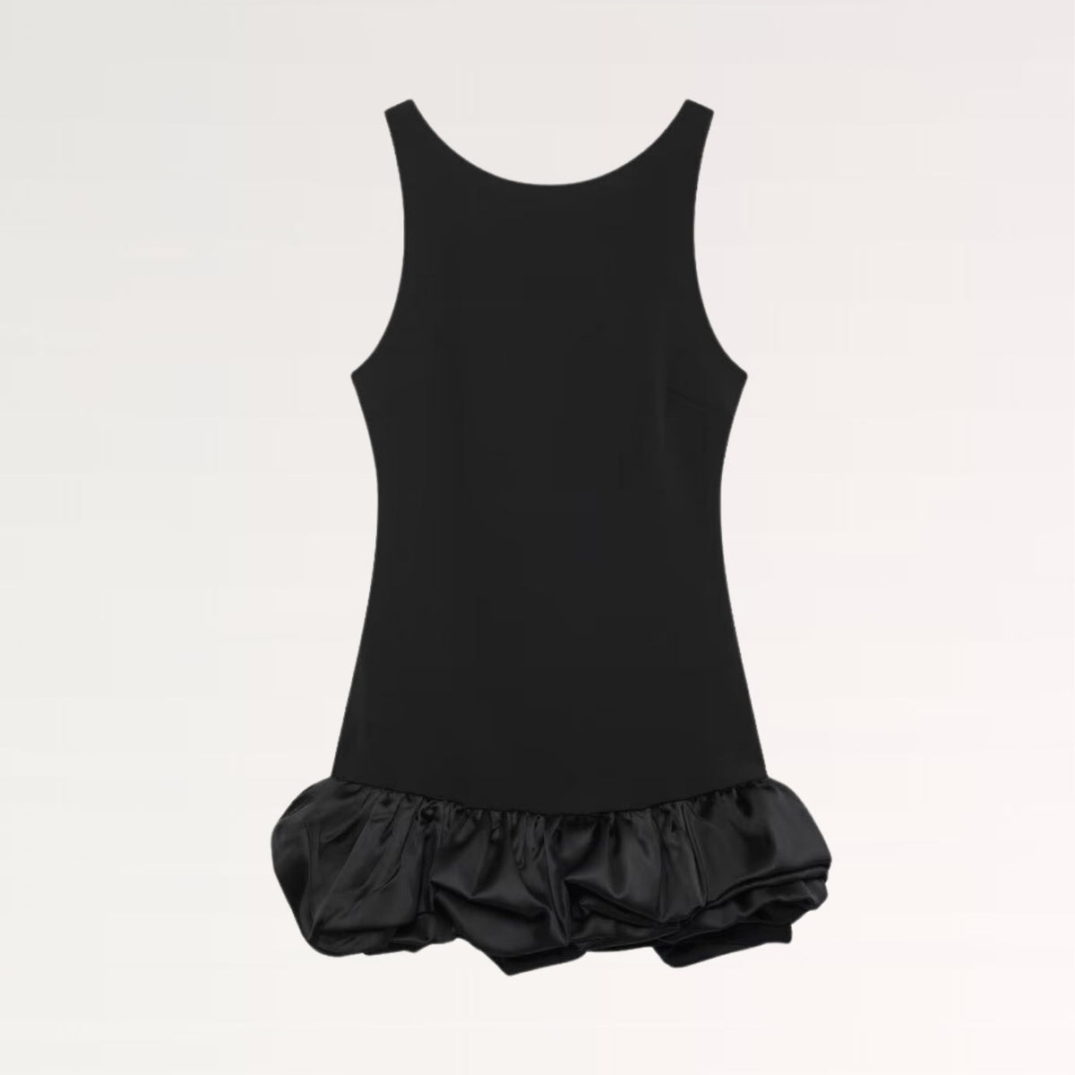 Loose Dress Pleated, White / M