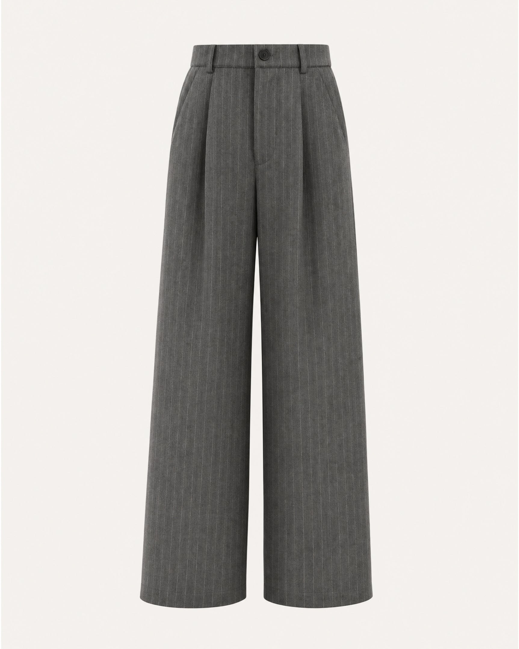 Vintage Striped Drapey Trousers Old Money