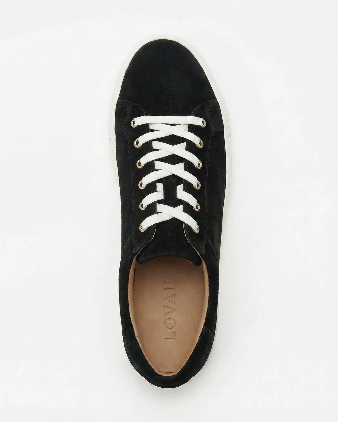 Florence Black Suede Genuine Leather Cowhide Shoes