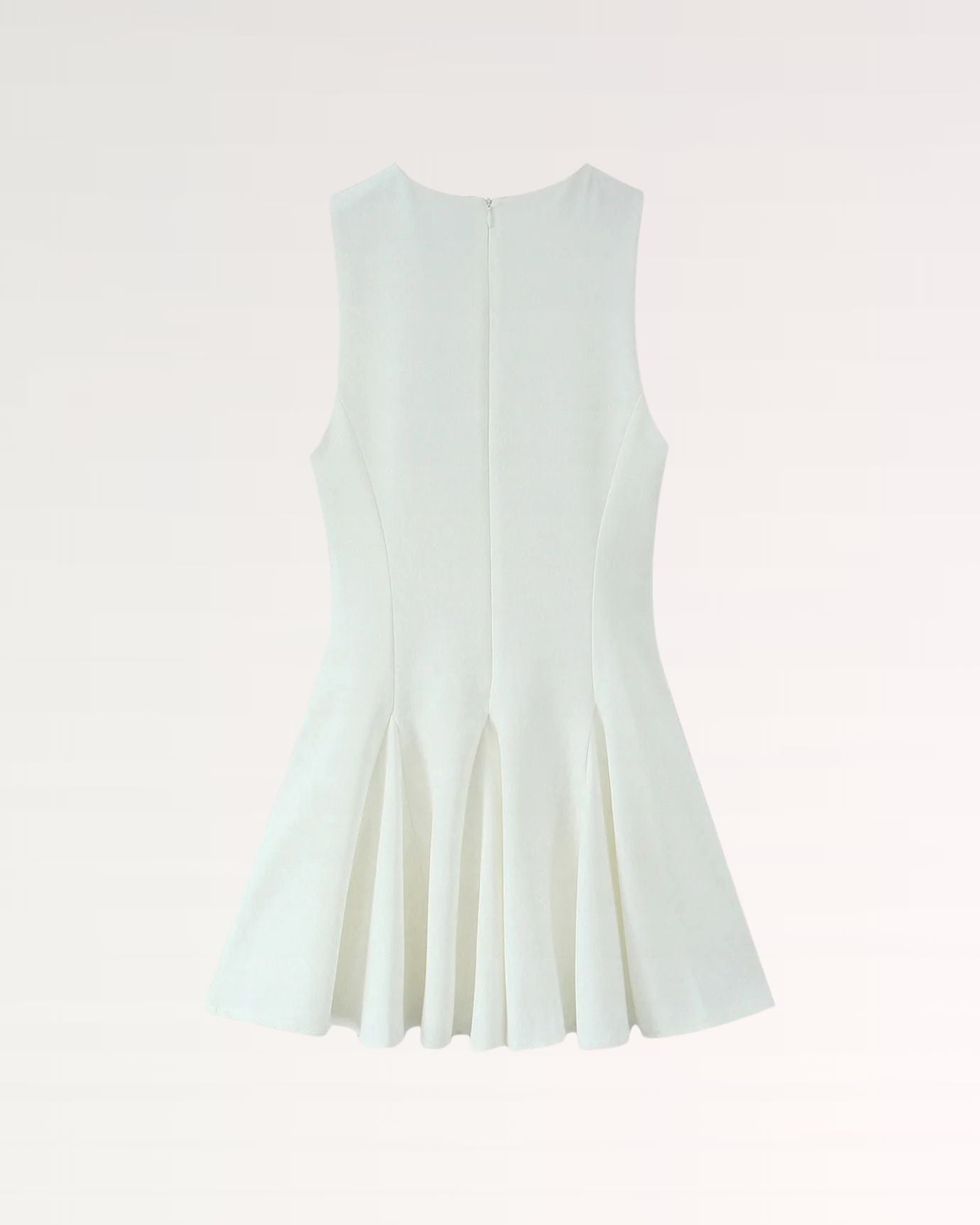 Cannes Wavy Wide Skirt Dress