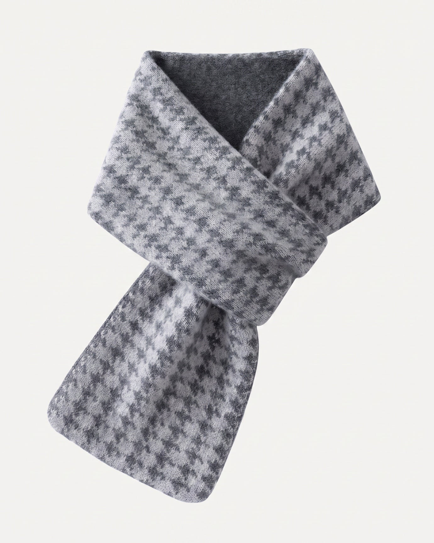 Cashmere Houndstooth Scarf