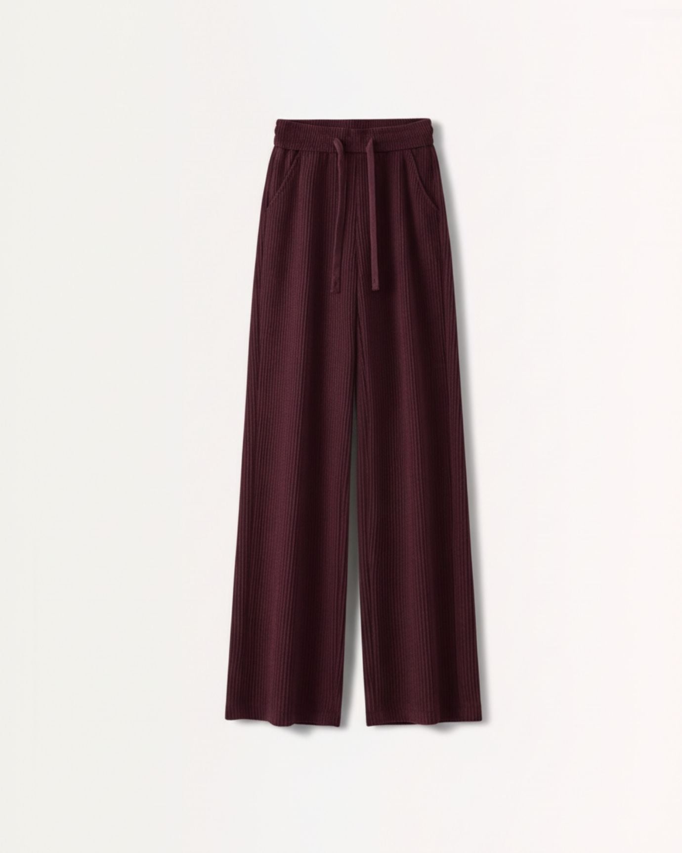 Corduroy Pants Woman High-Waisted Old Money Style