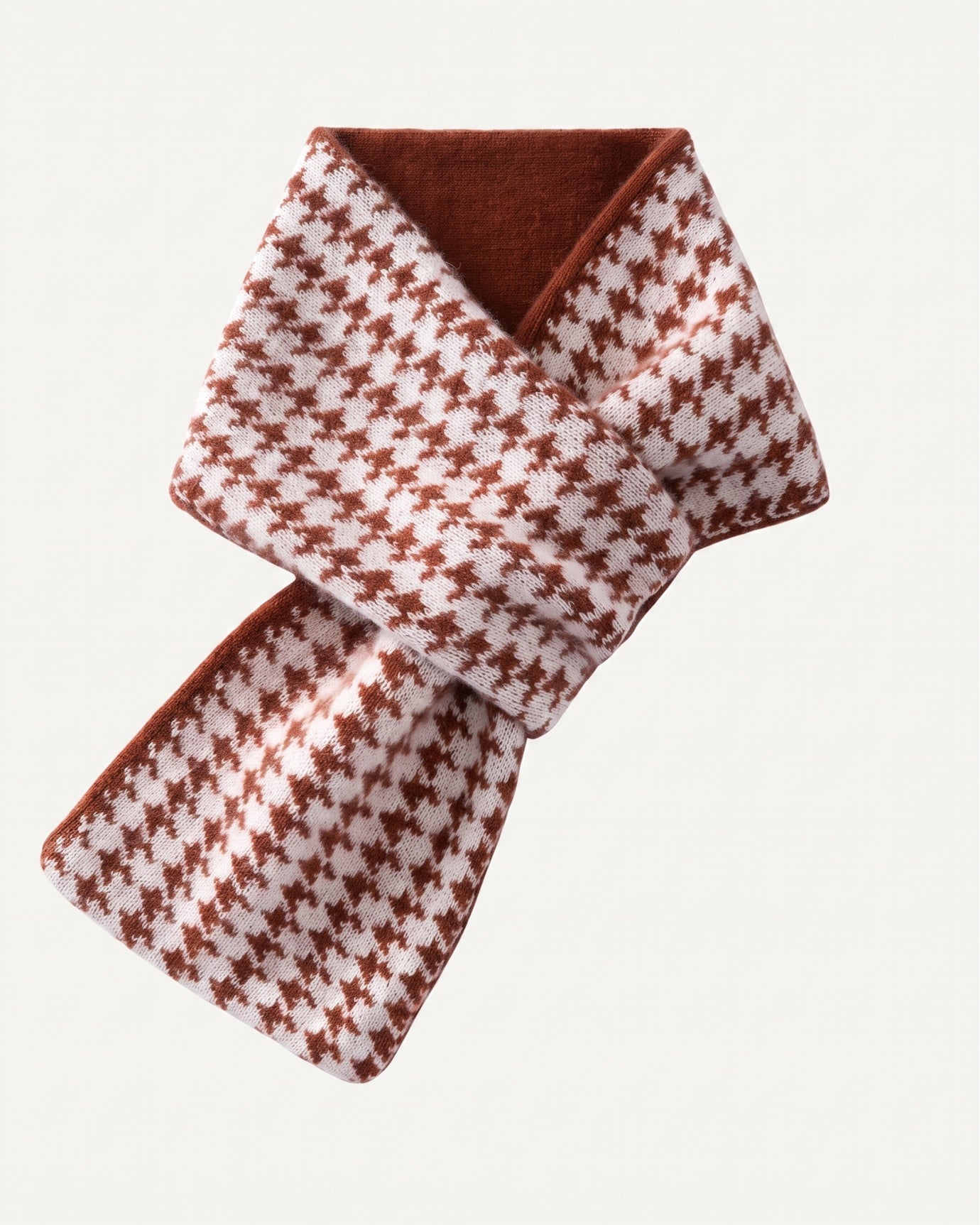 Cashmere Houndstooth Scarf