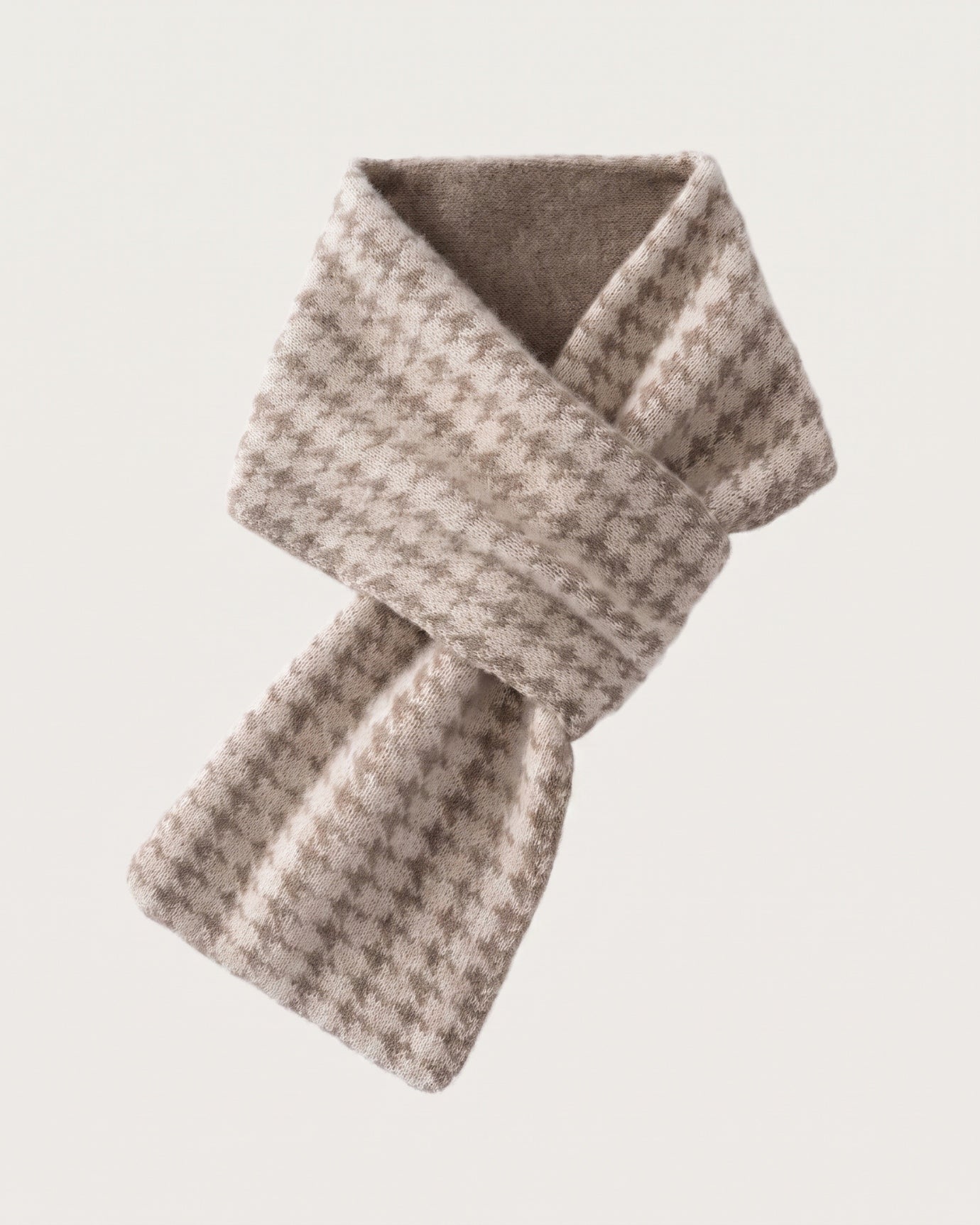 Cashmere Houndstooth Scarf