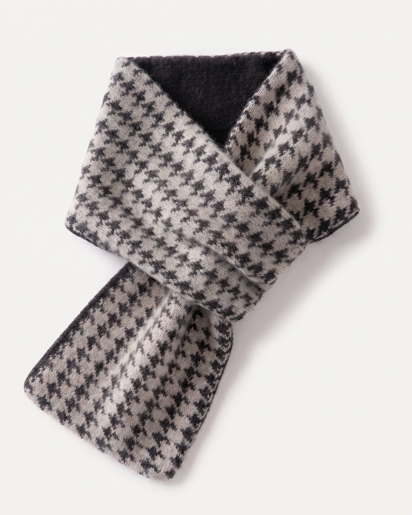 Cashmere Houndstooth Scarf