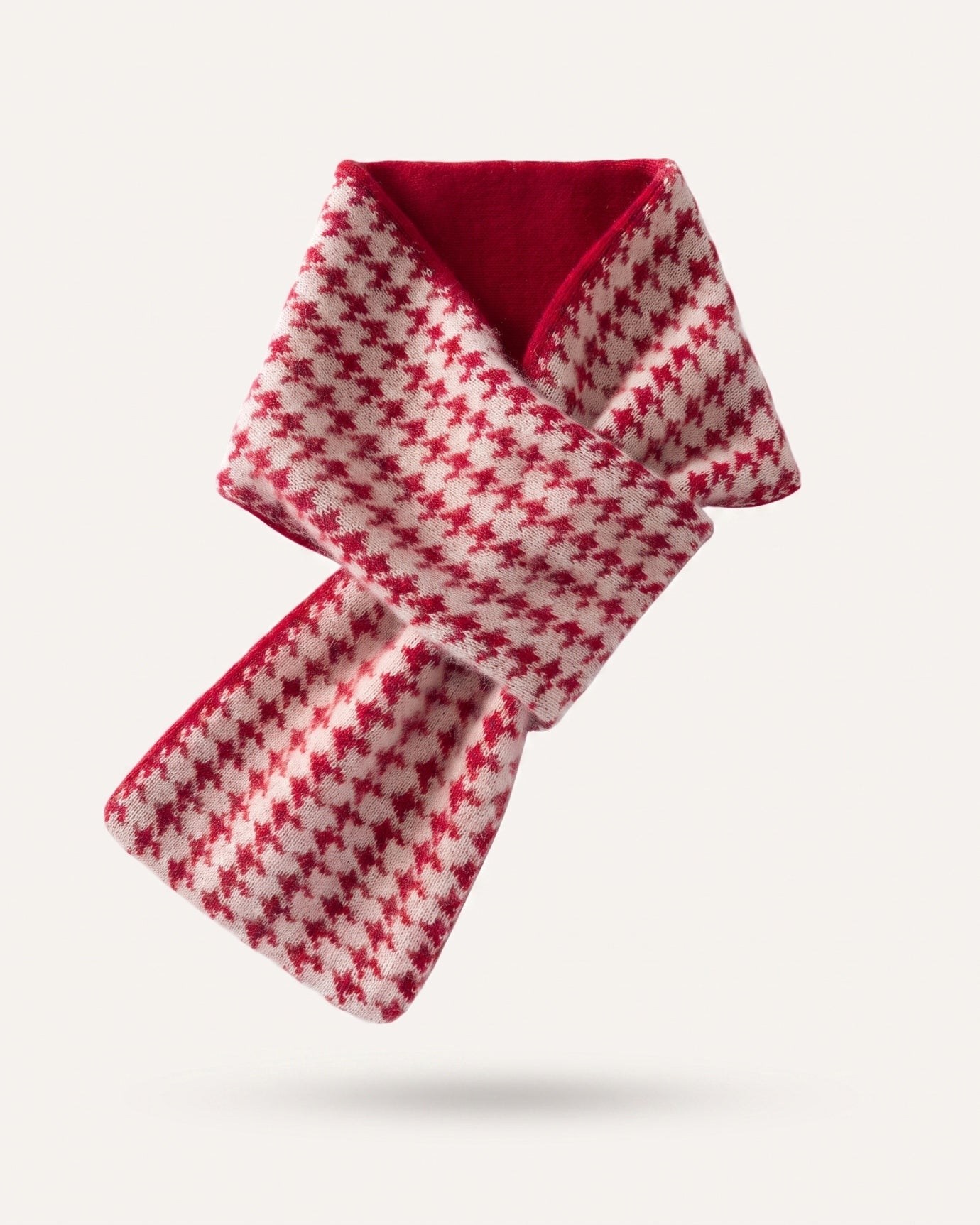 Cashmere Houndstooth Scarf