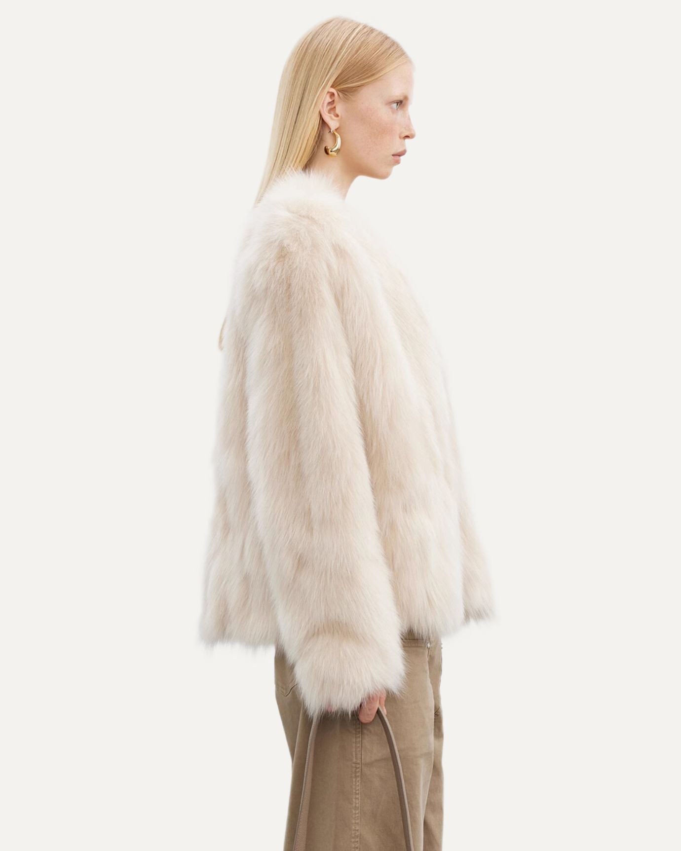 Jasmine Fox Fur Night Coat