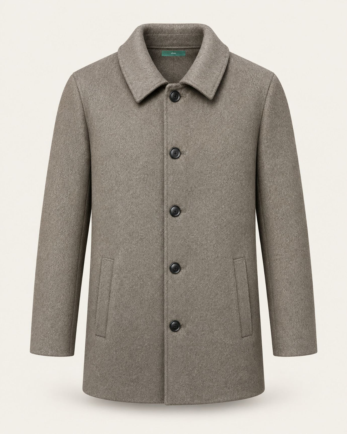 Hamptons Wool Coat with Lapels