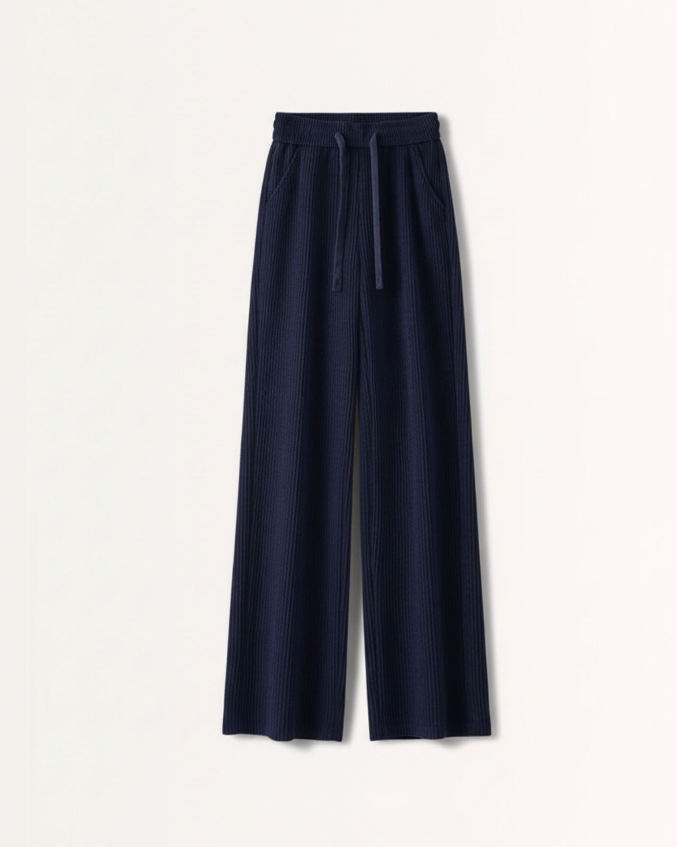 Corduroy Pants Woman High-Waisted Old Money Style