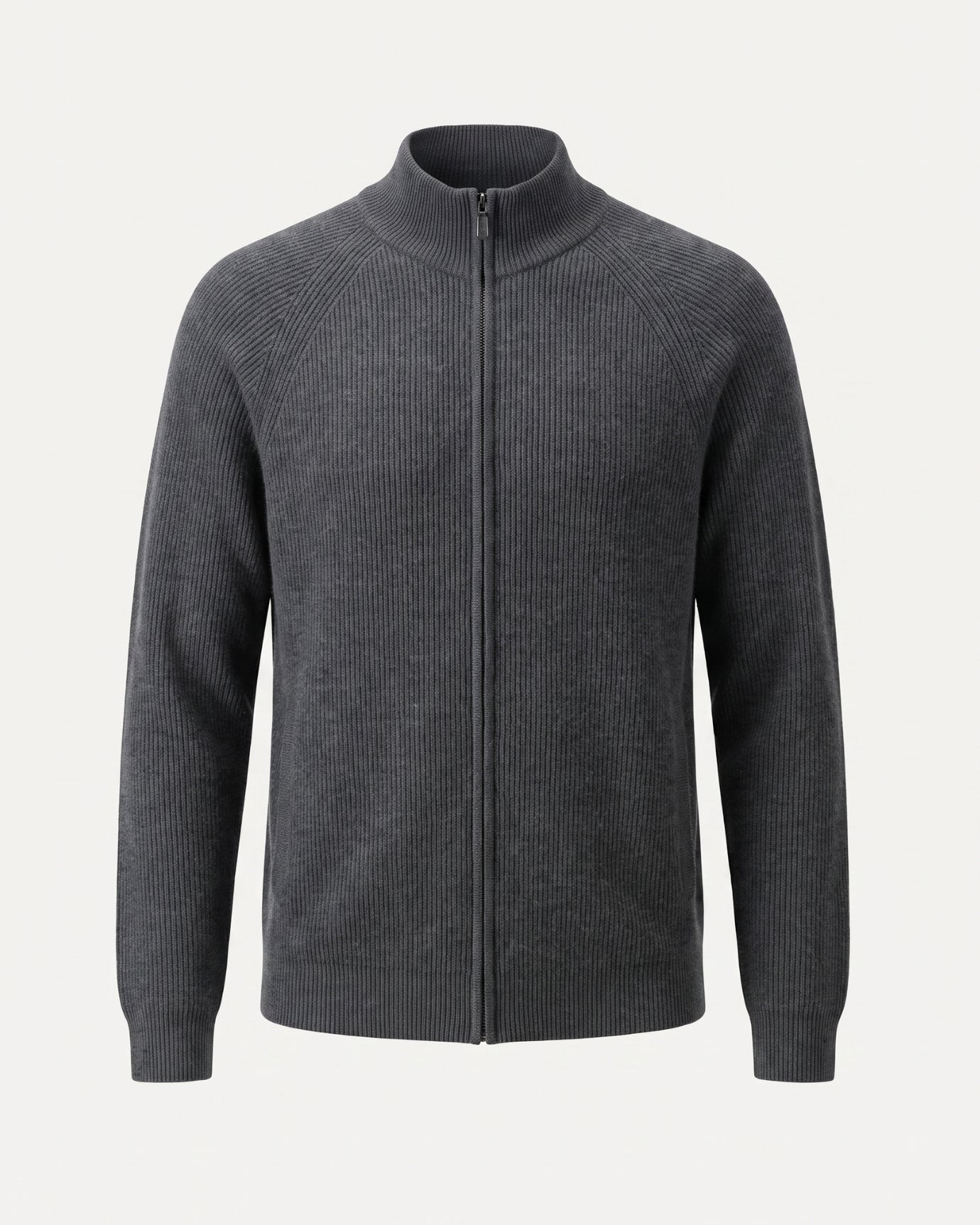 High End Cashmere Zipper Jacket