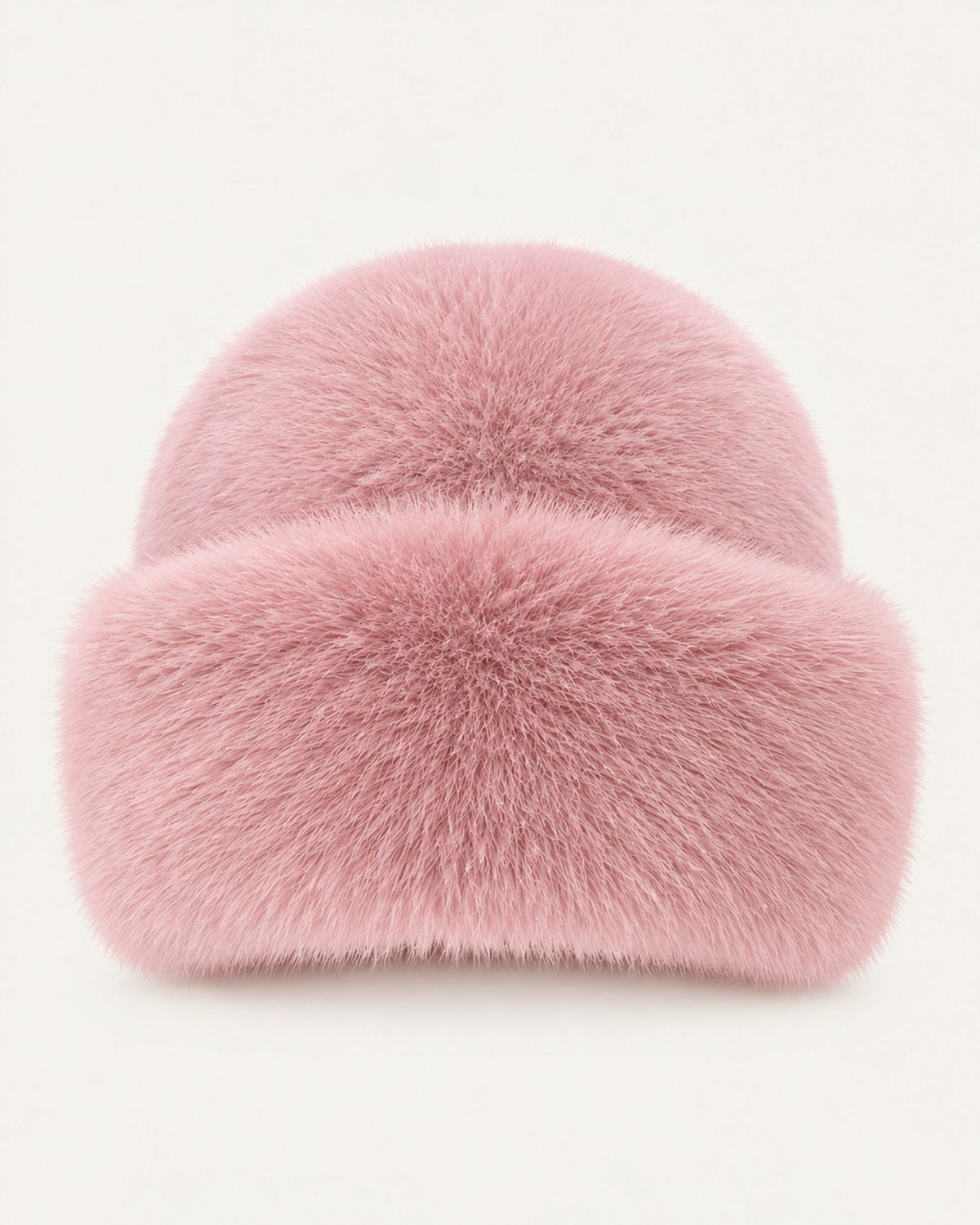 Plush Fur Mongolian-Style Hat Cold Resistant