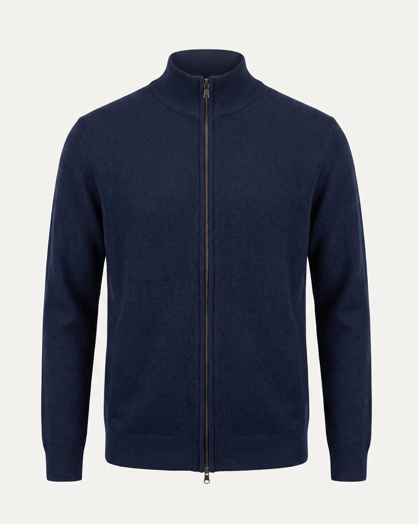 High End Cashmere Zipper Jacket