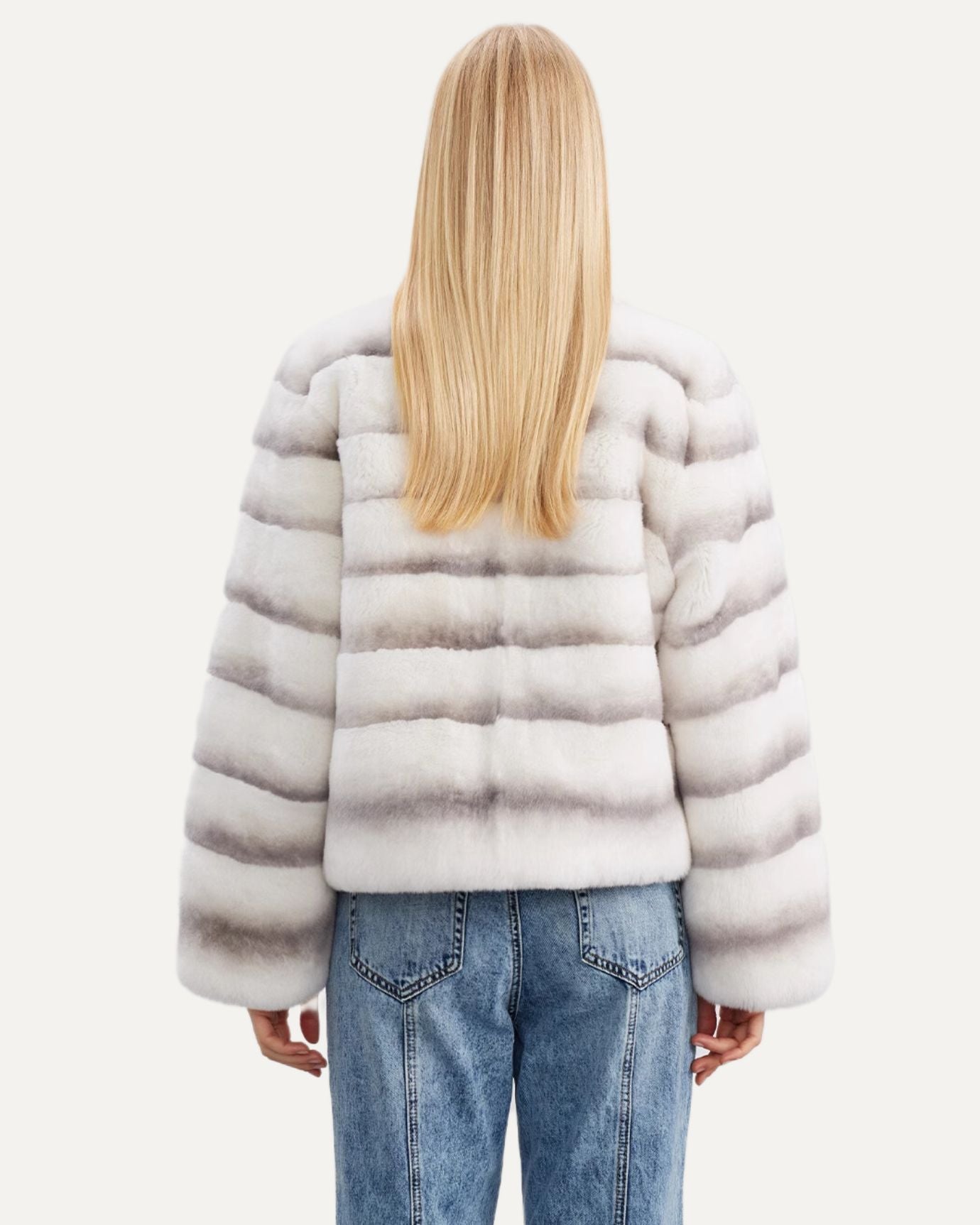 Lovau x Sense Rabbit Fur Coat