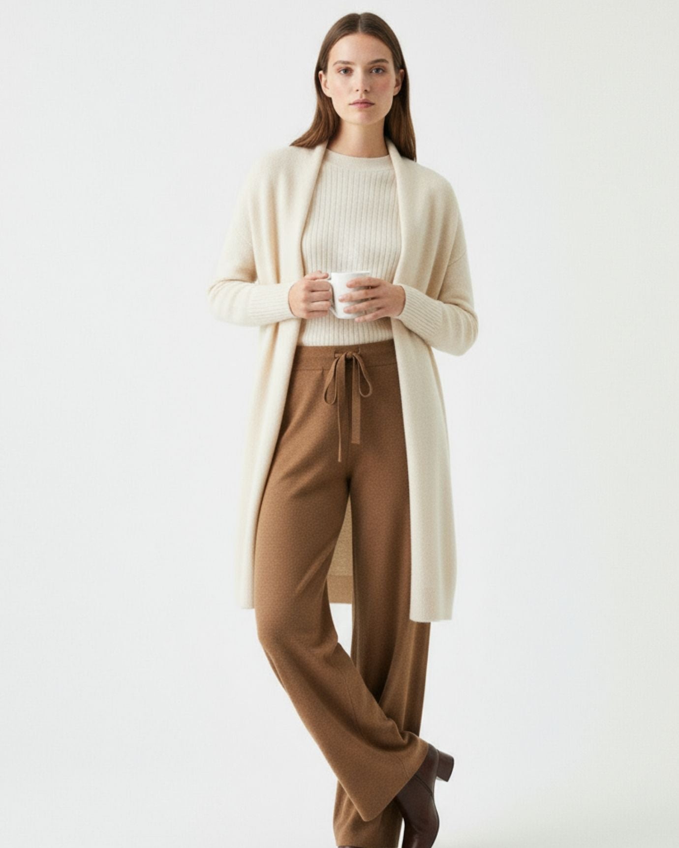 Pantalones Ori de Lana Elástica