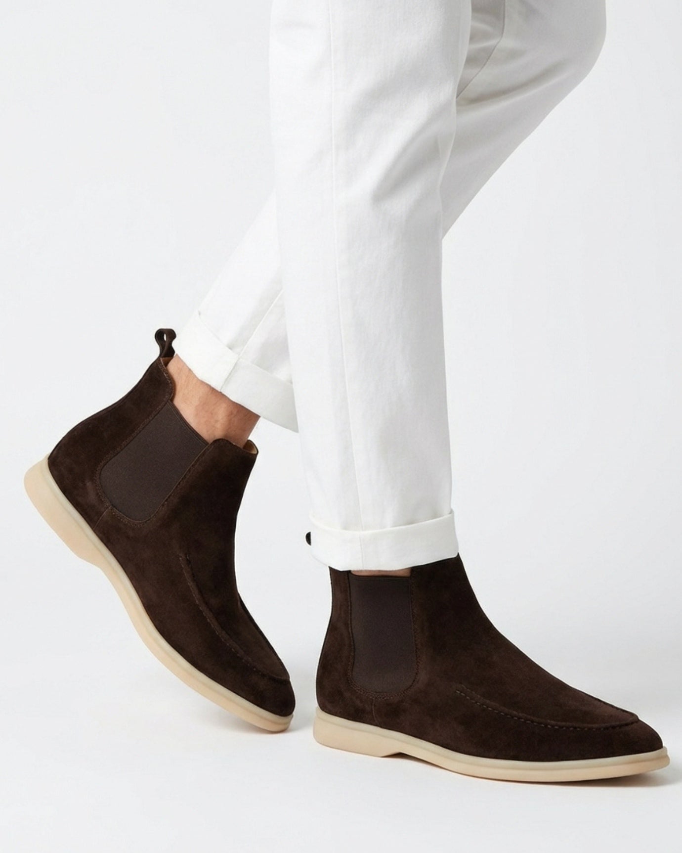 London British Leather Boots Suede