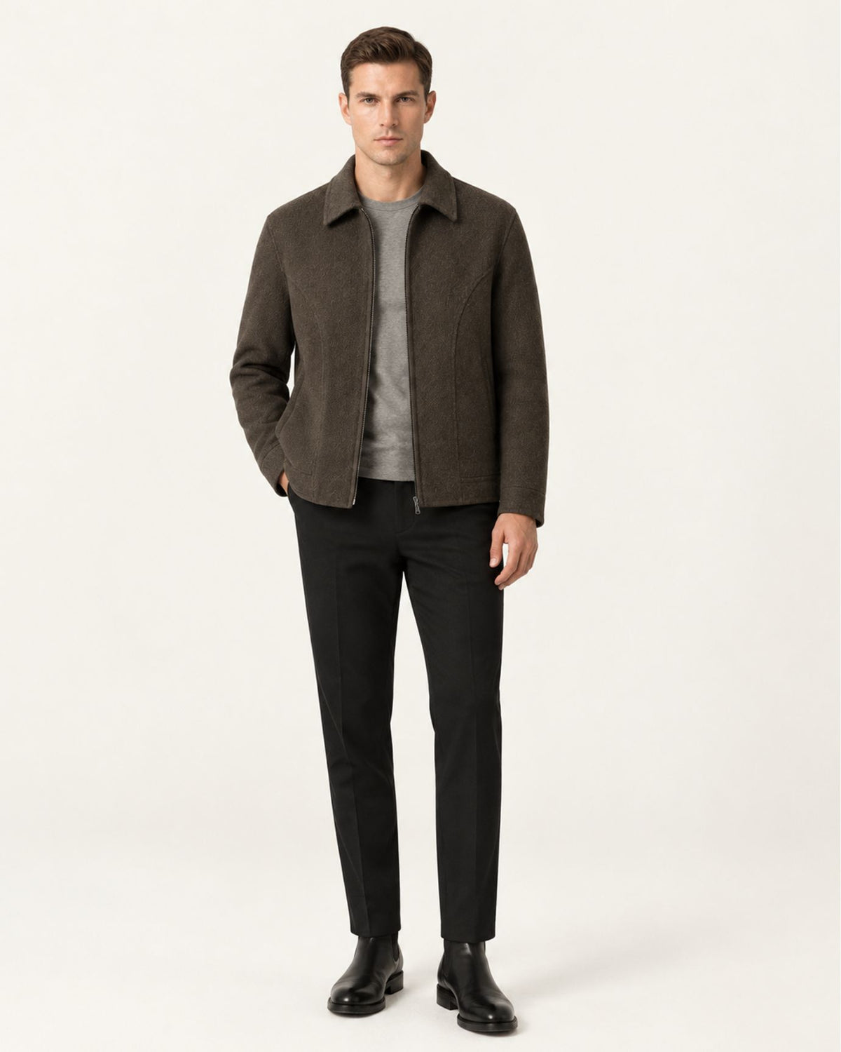 Madrid Lined Double-Faced Wool Jacket