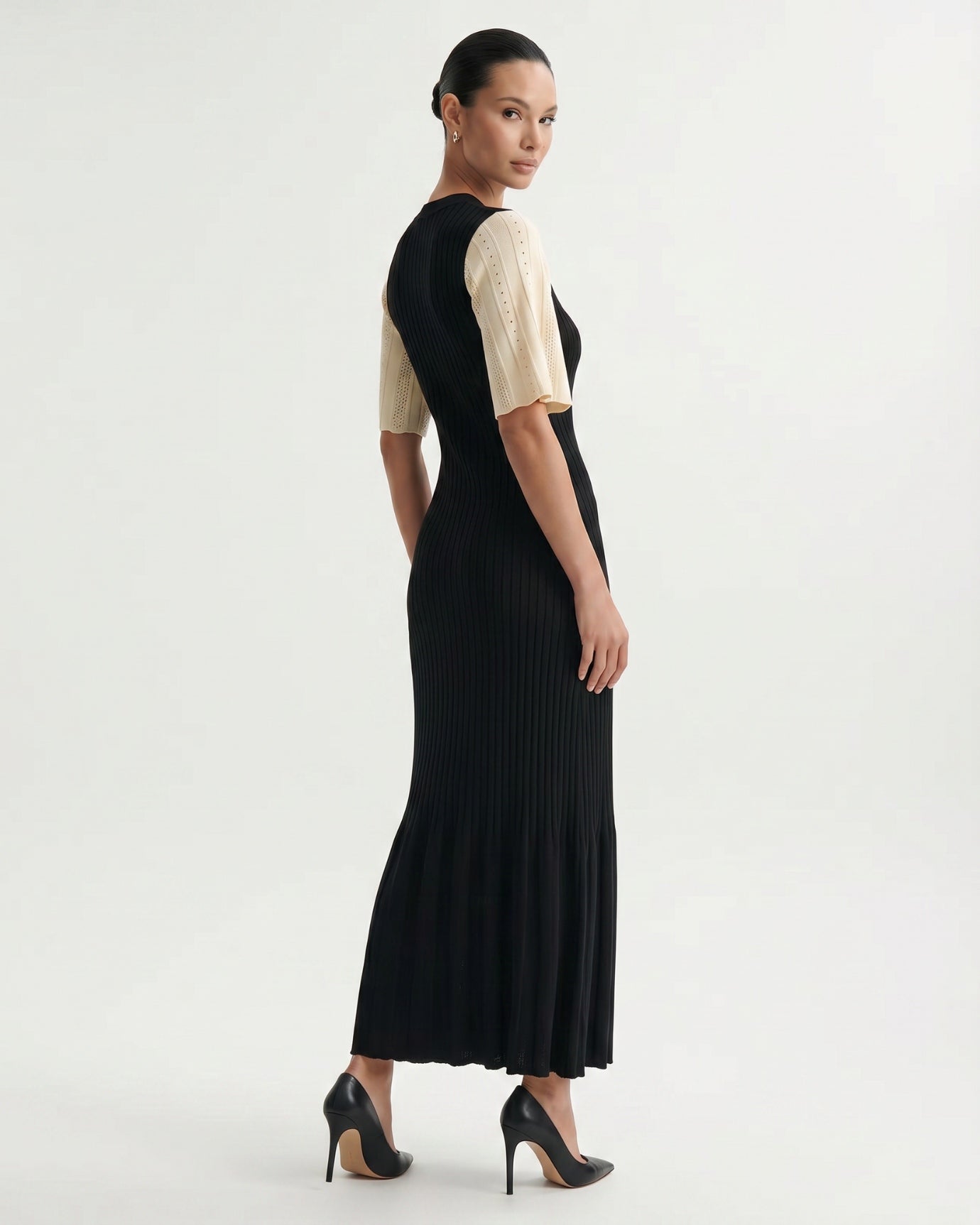 Mary Button Knitted Dress