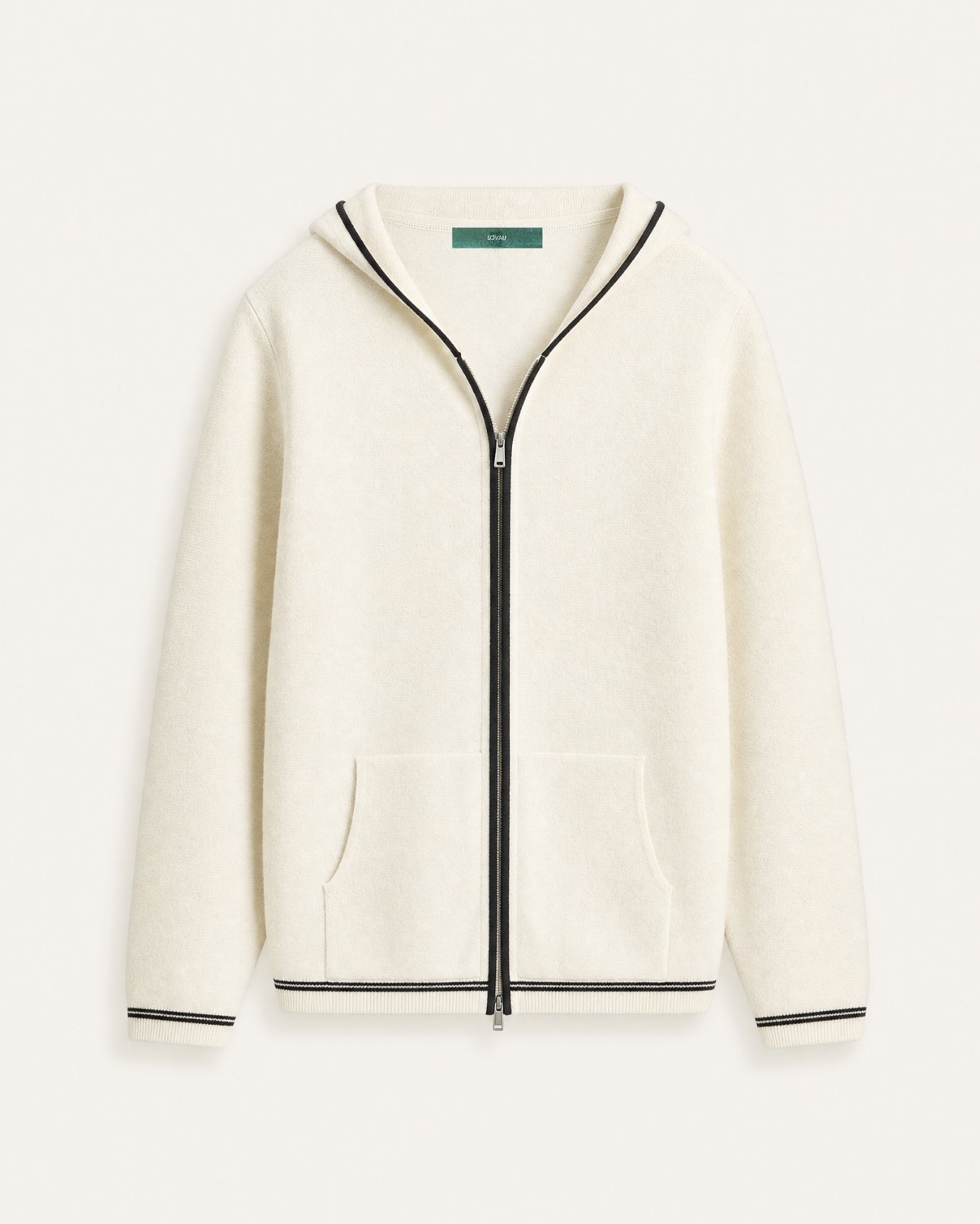 Zurich Hooded Fine Cashmere Cardigan