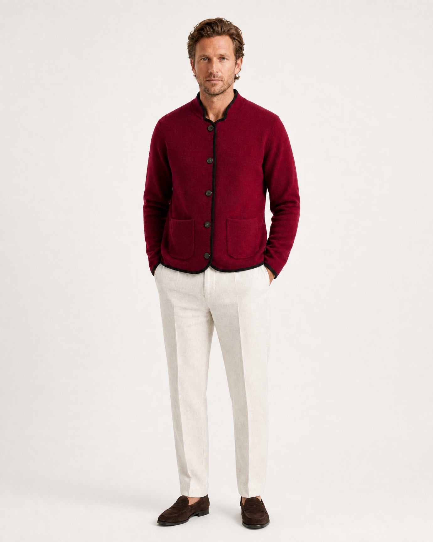 Collared Cashmere Cardigan Limited Edition