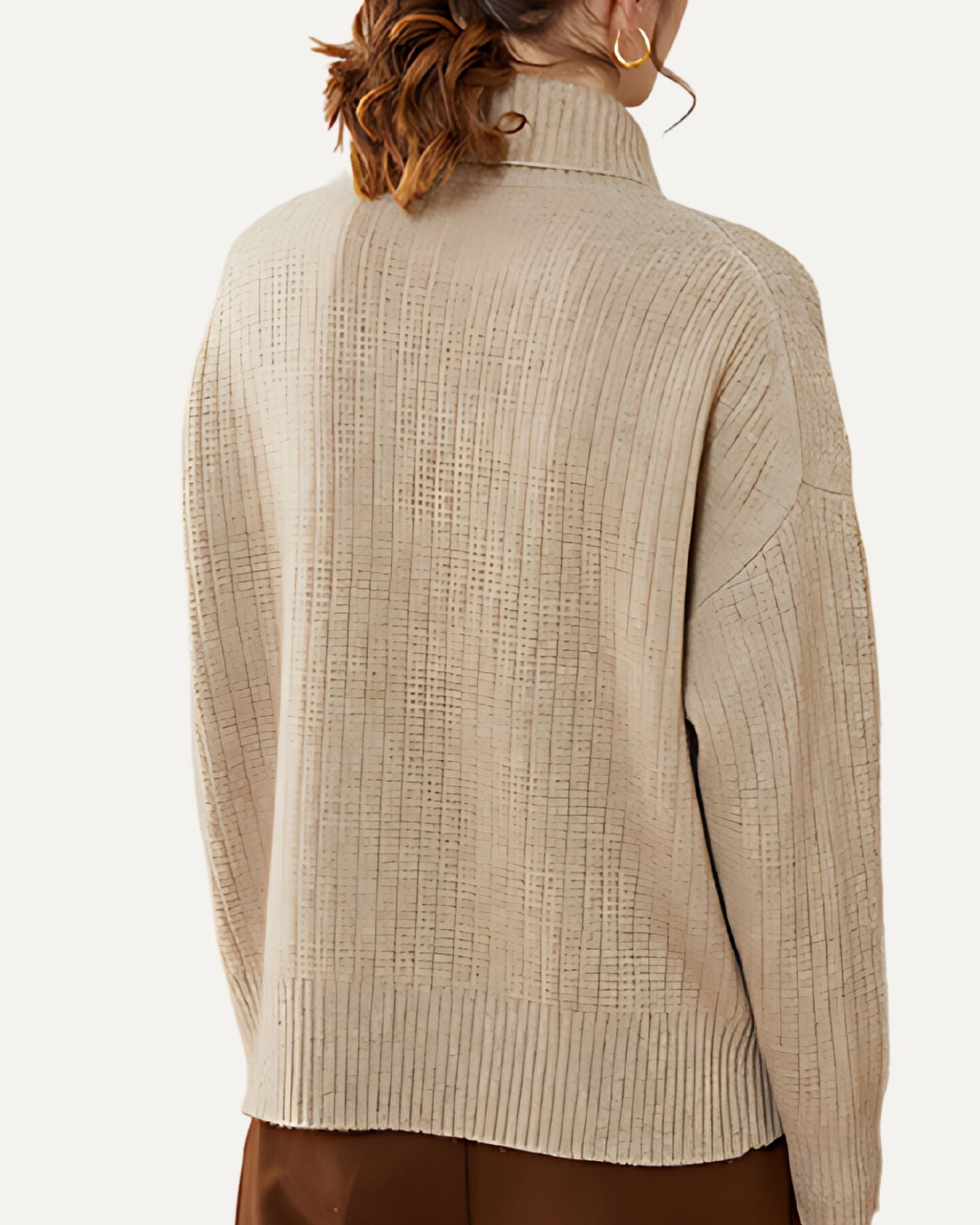 Rosa Cashmere Pullover ZIP