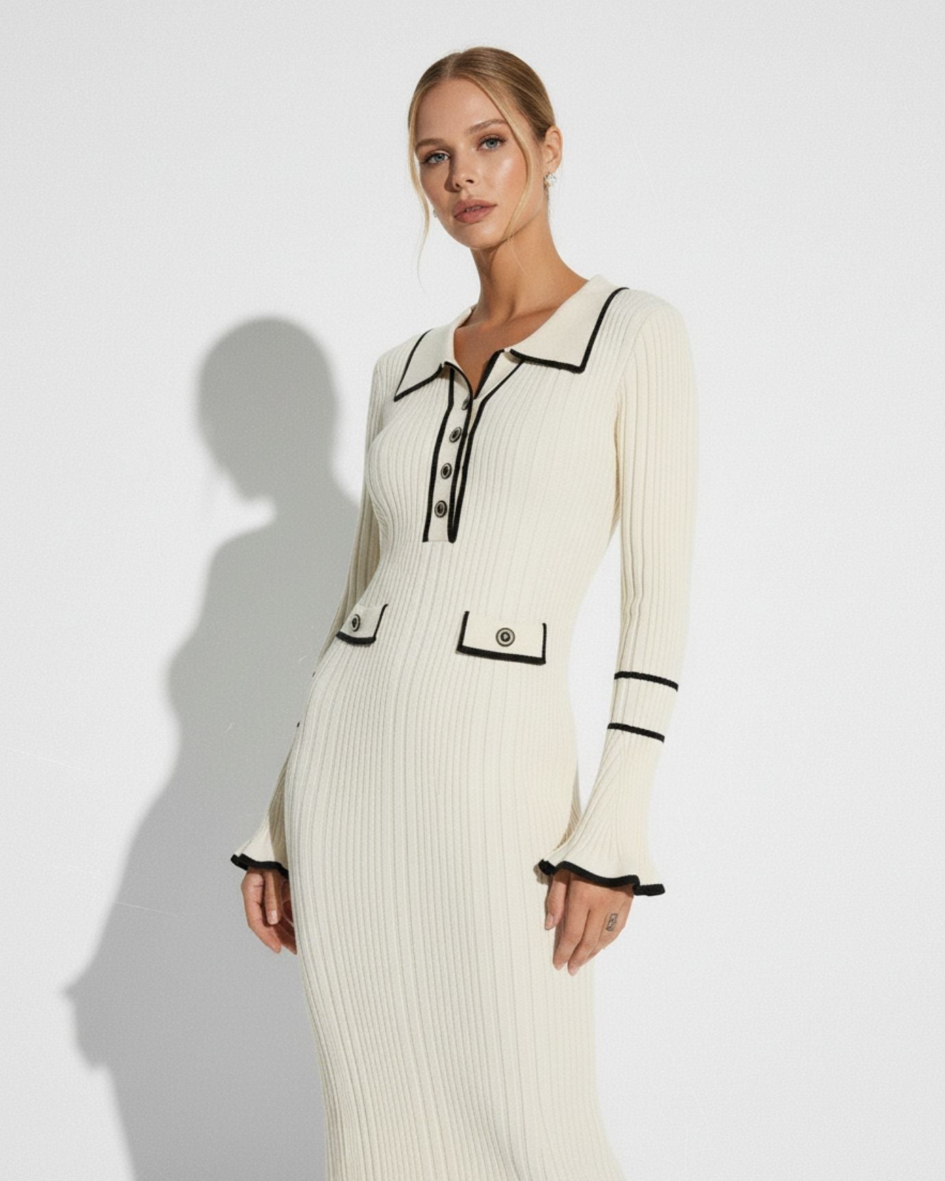 Old Money Dress Long Sleeve