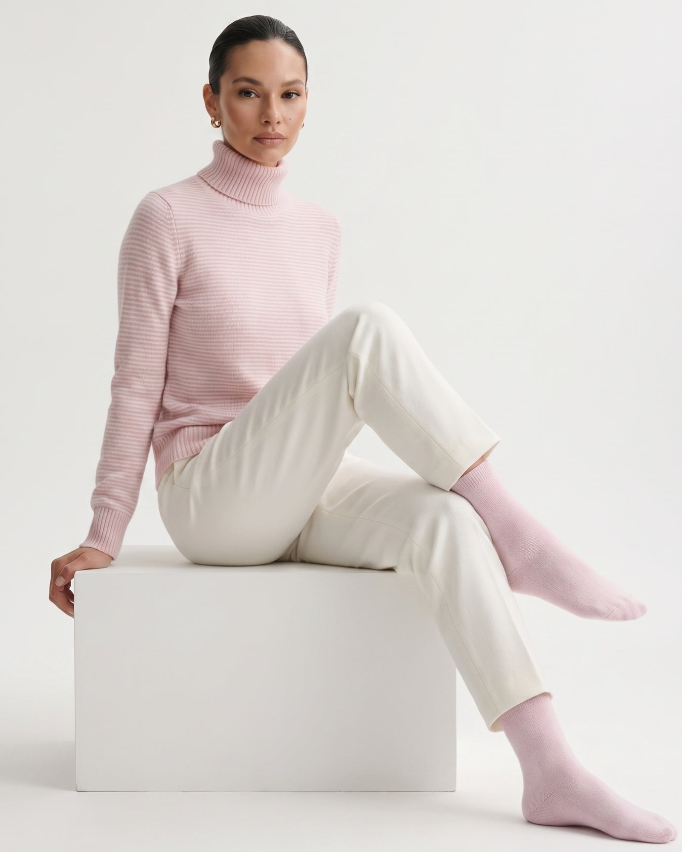Cashmere Knit Socks Breathable