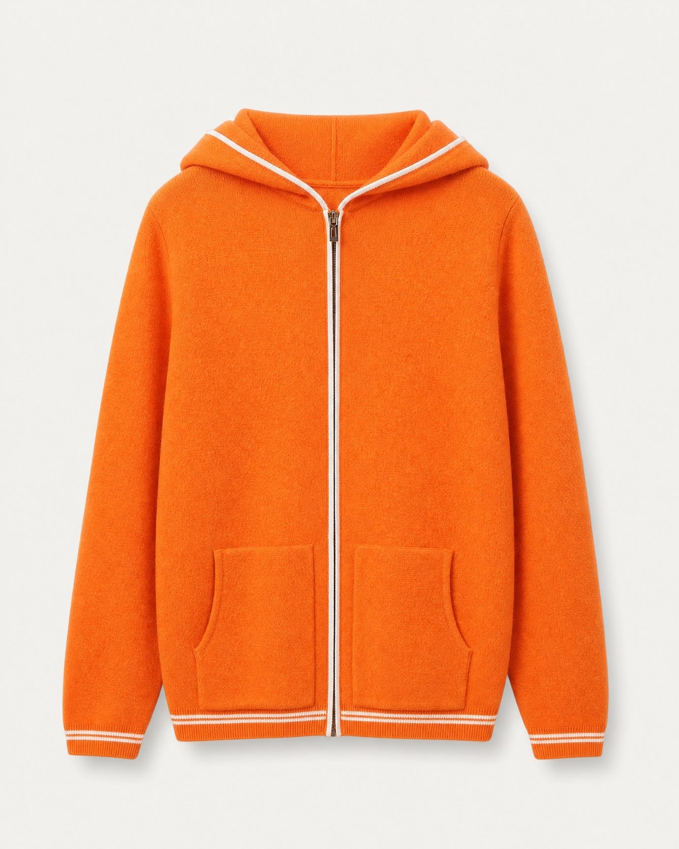 Zurich Hooded Fine Cashmere Cardigan