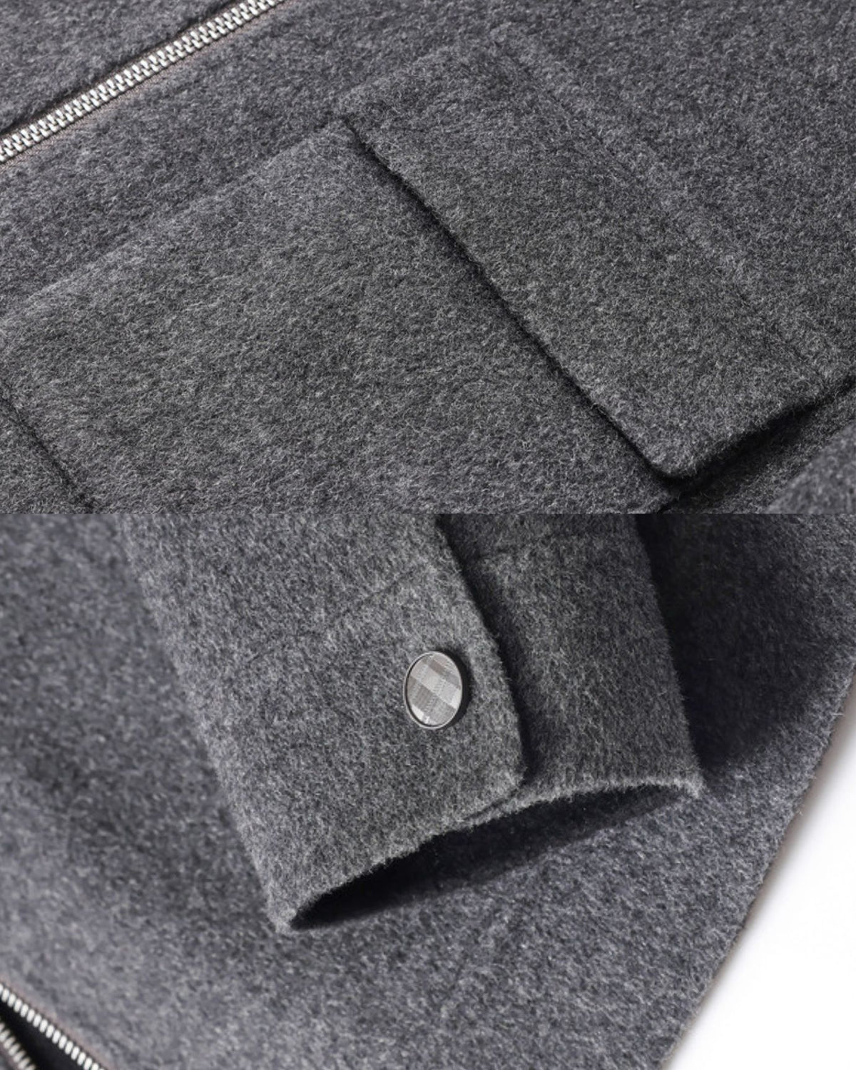 Portofino Lapel Double-Faced Wool Jacket