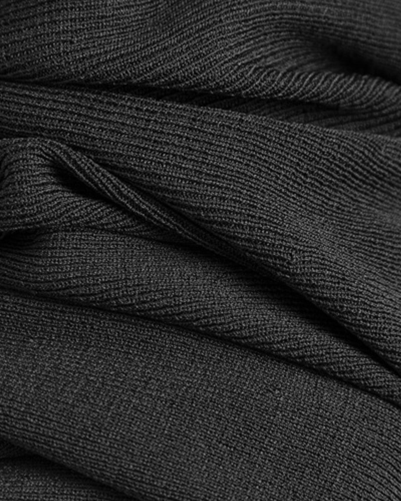 Kurzärmeliges A-Linien-Kleid Schwarz Polo