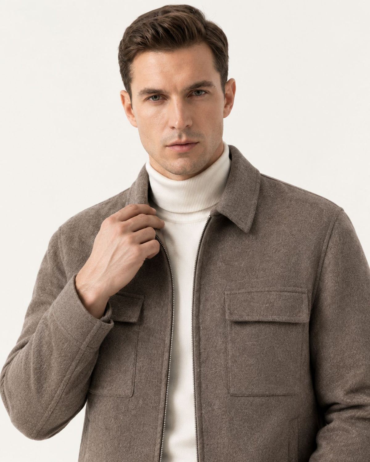 Portofino Lapel Double-Faced Wool Jacket
