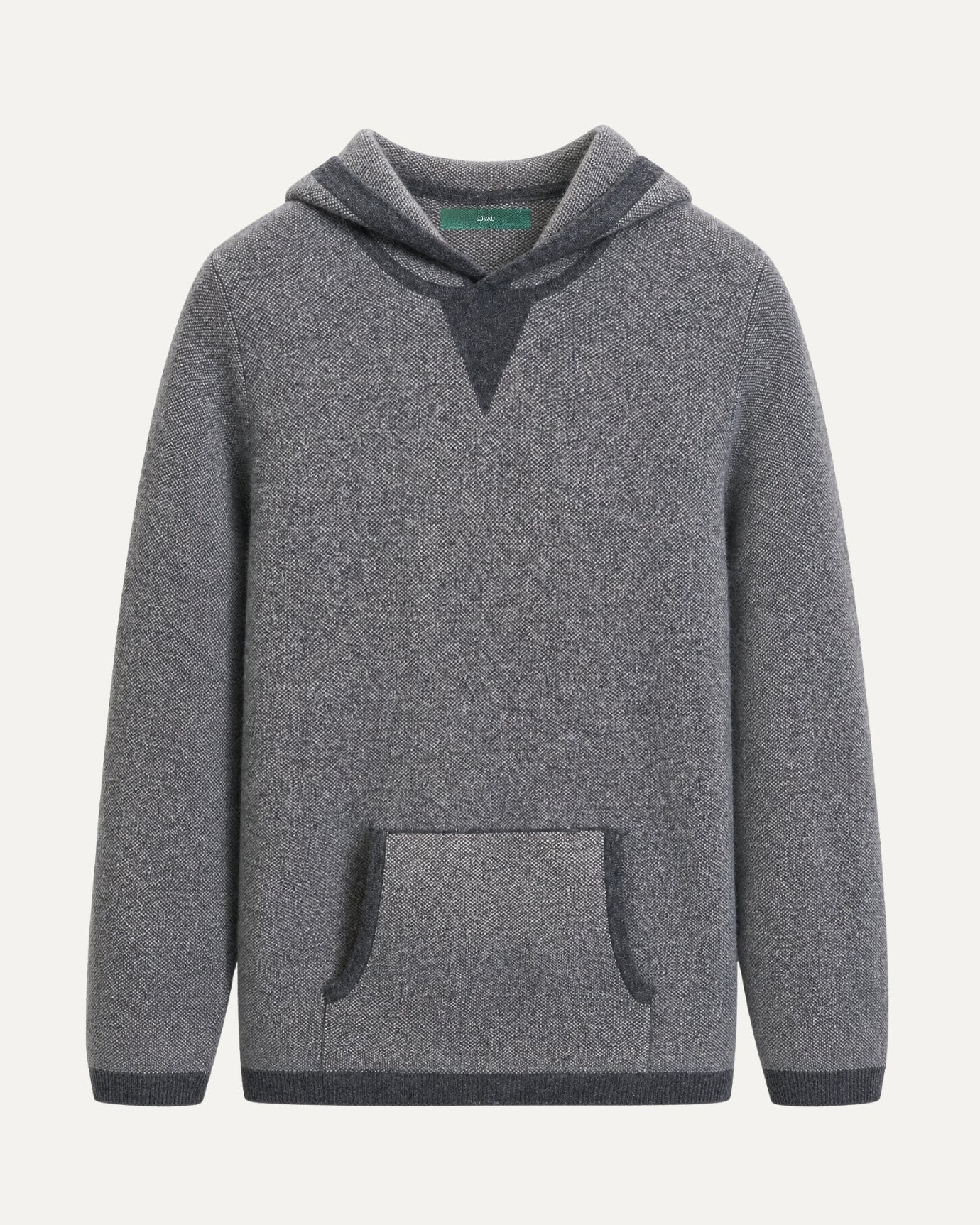 Marbella Solid Cashmere Knit Pullover Hoodie