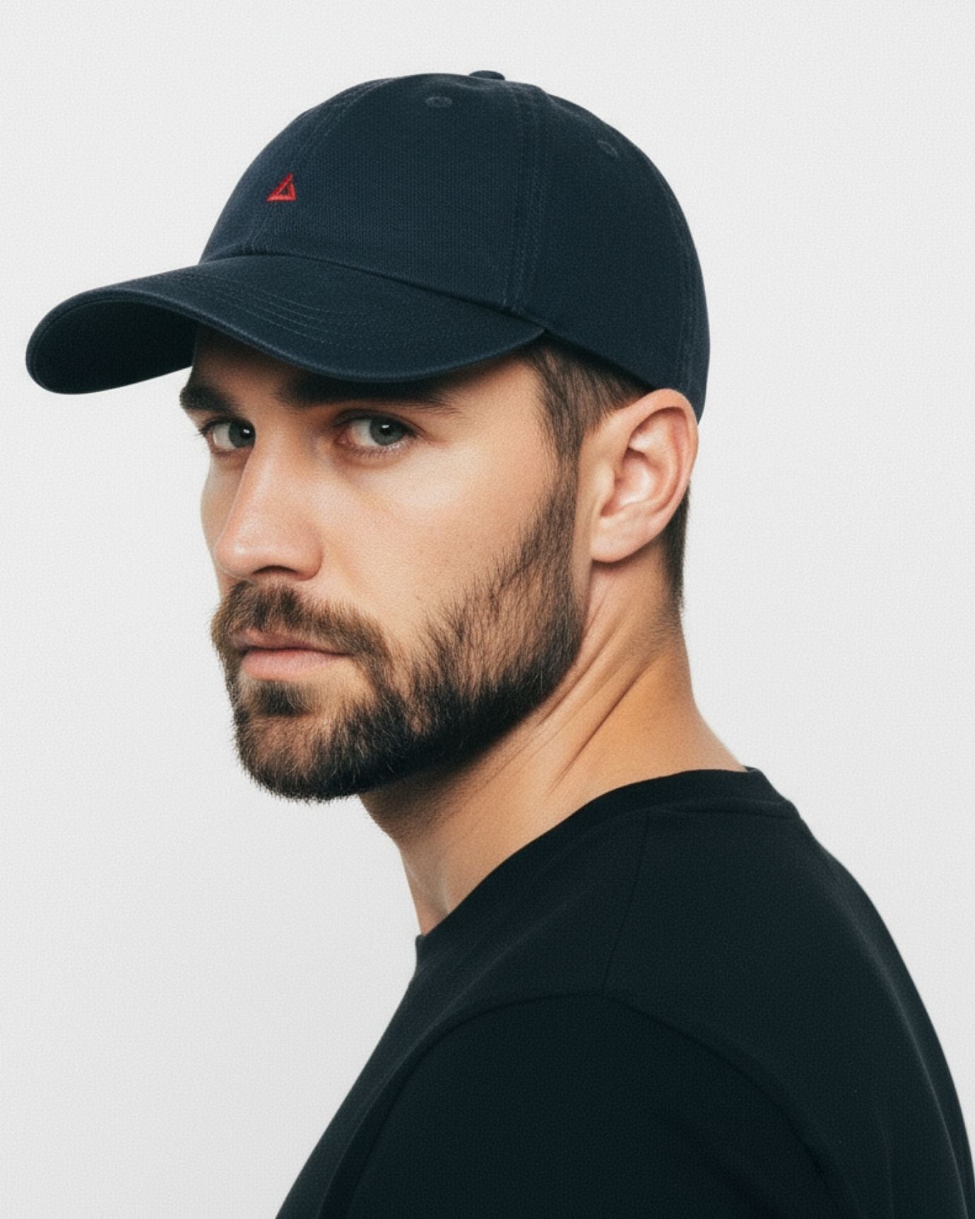 Washed Cotton Cap Navy Blue