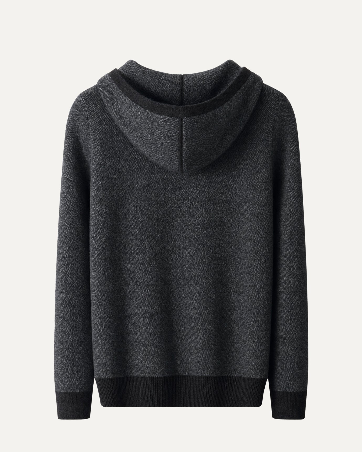 Marbella Solid Cashmere Knit Pullover Hoodie