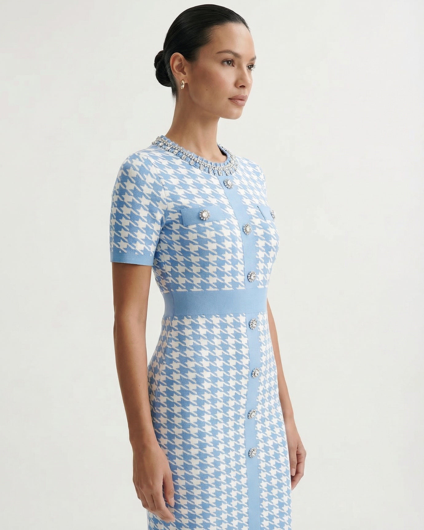 Mara Short-Sleeve Printed Knit