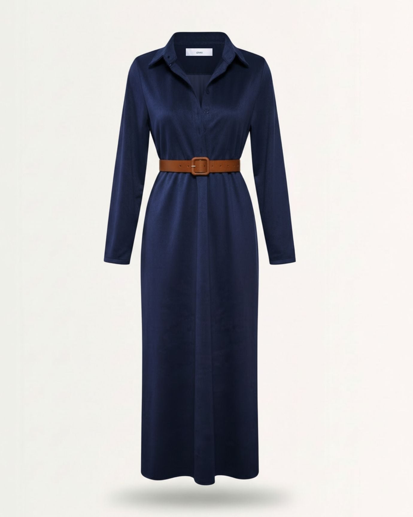 Velvet Polo Dress Lovau