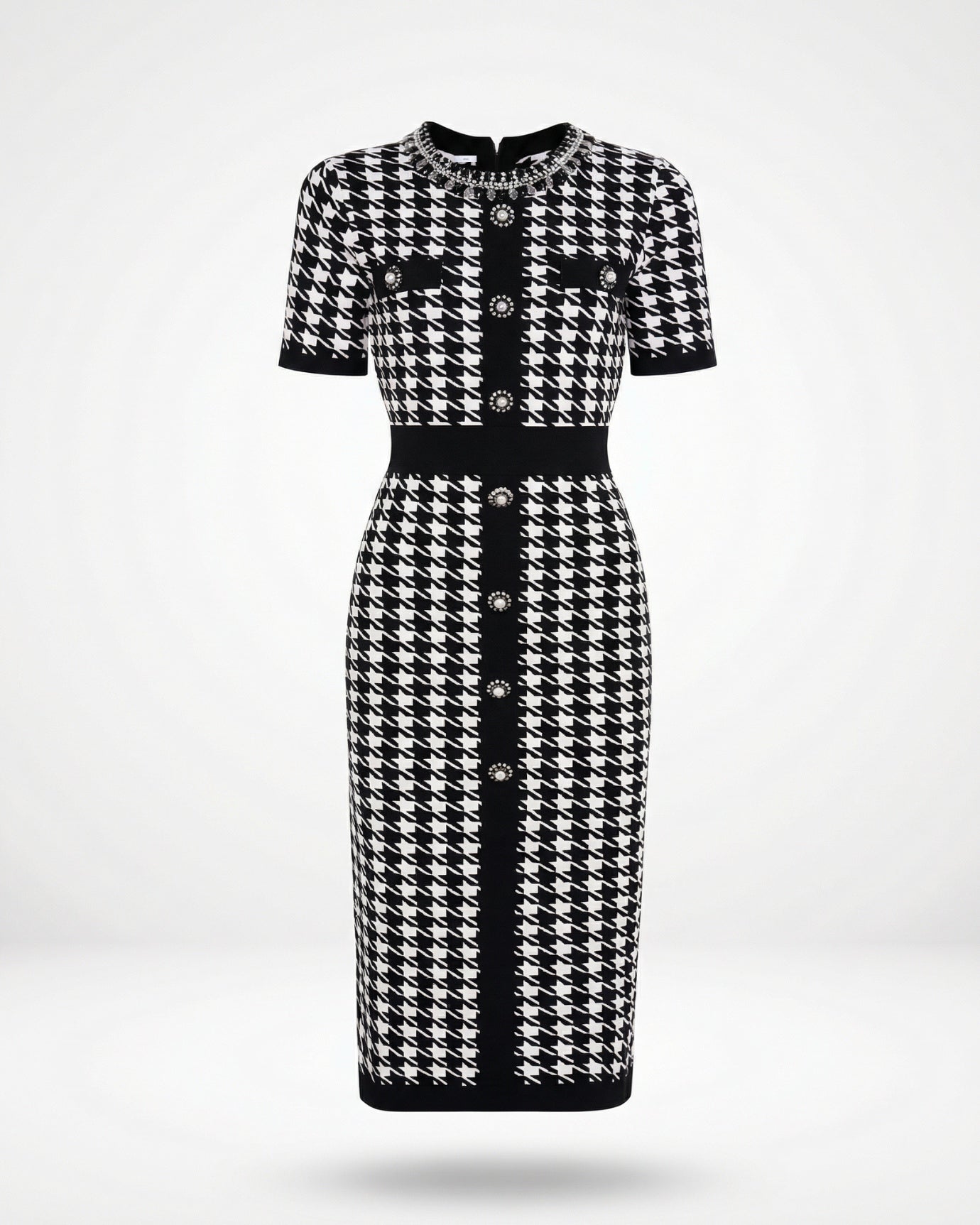 Mara Short-Sleeve Printed Knit