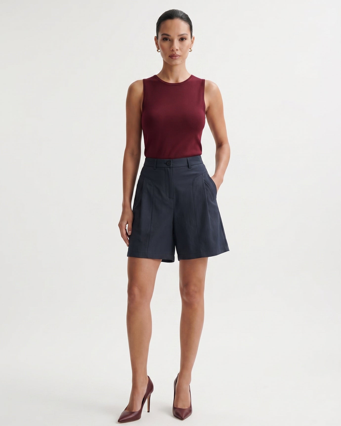 Milano Cotton & Linen Shorts