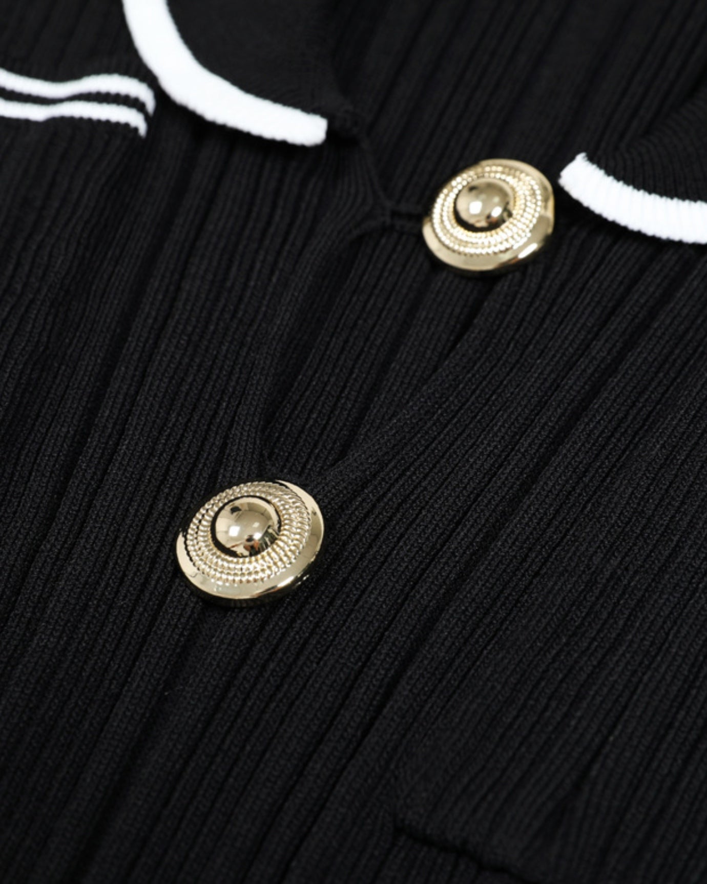 Mile Knit Dress with Special Collar