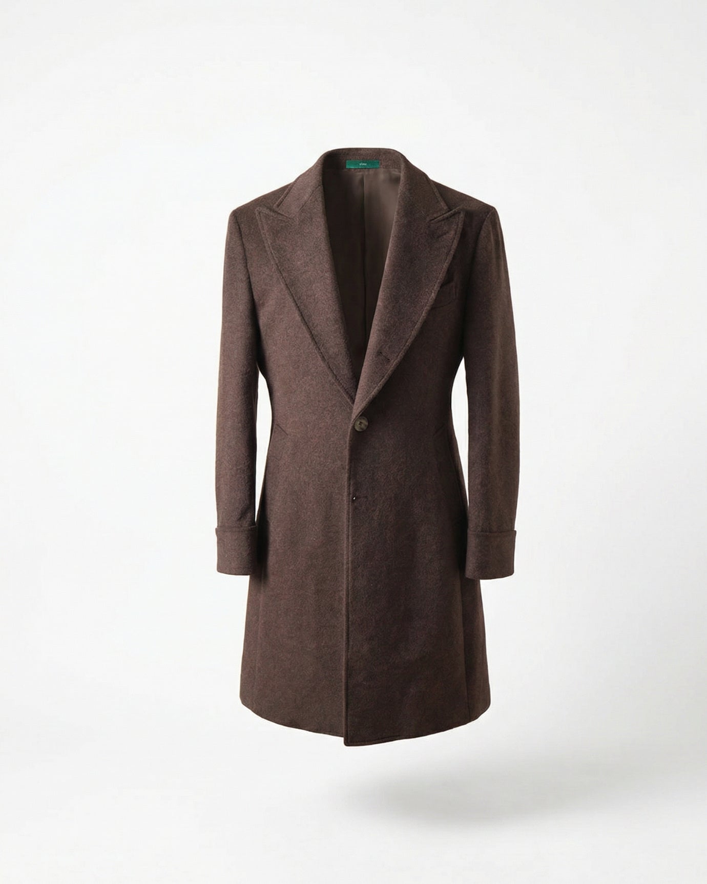 Chester Overcoat Dark Brown Wool Business Coat