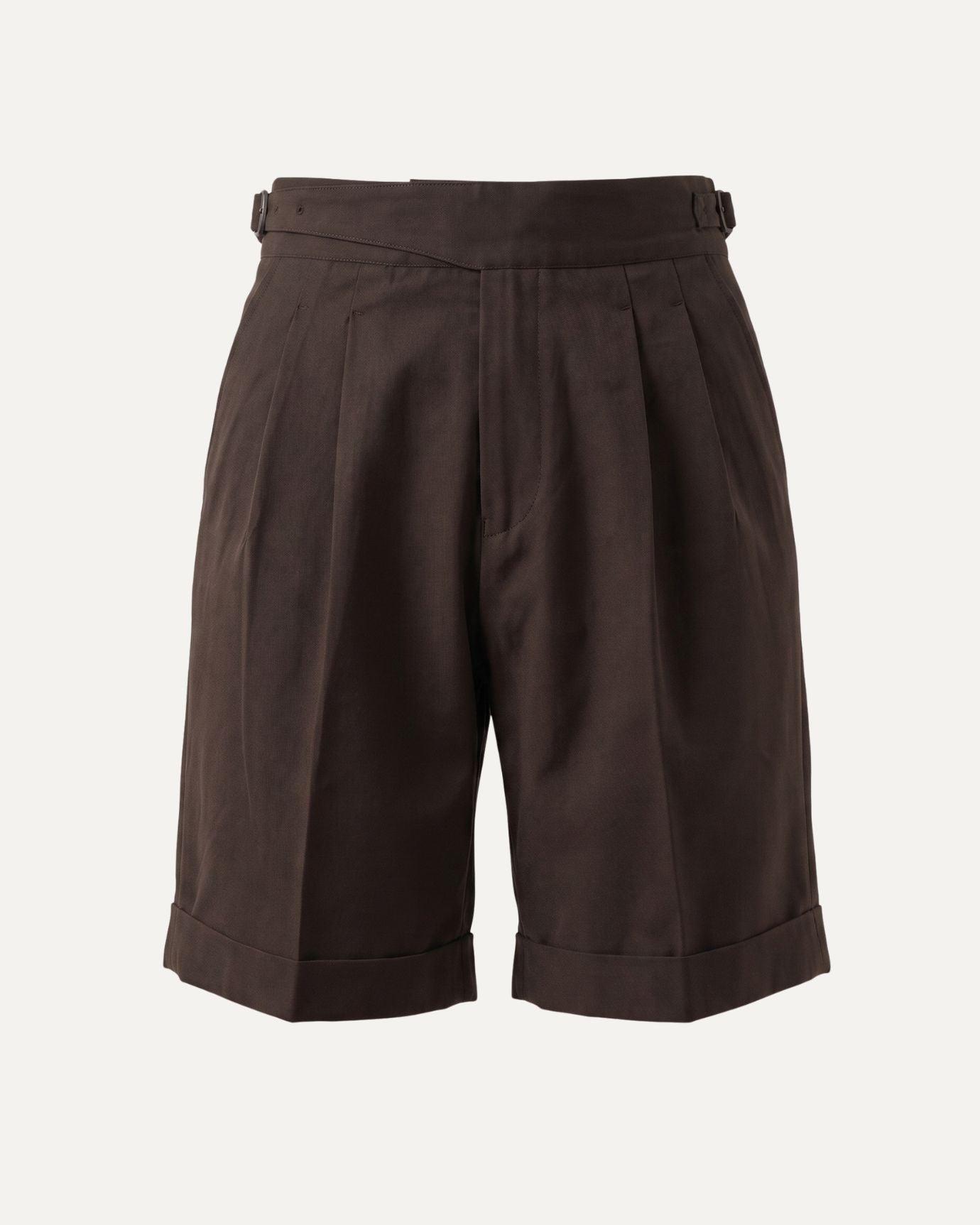 Capri Double Pleated Cotton Summer Shorts