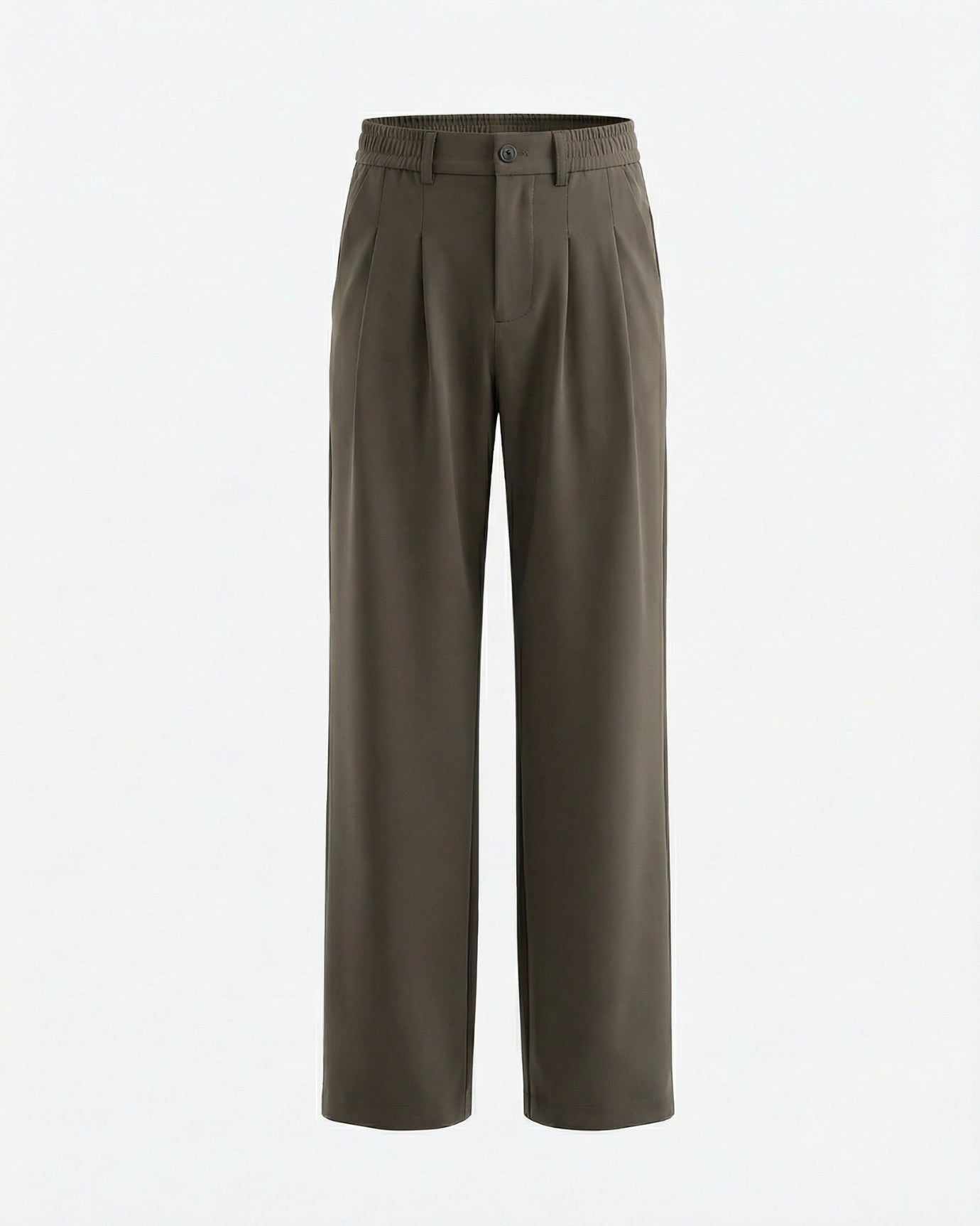 High-Elastic Casual Trousers| High-End Straight-Leg Loose