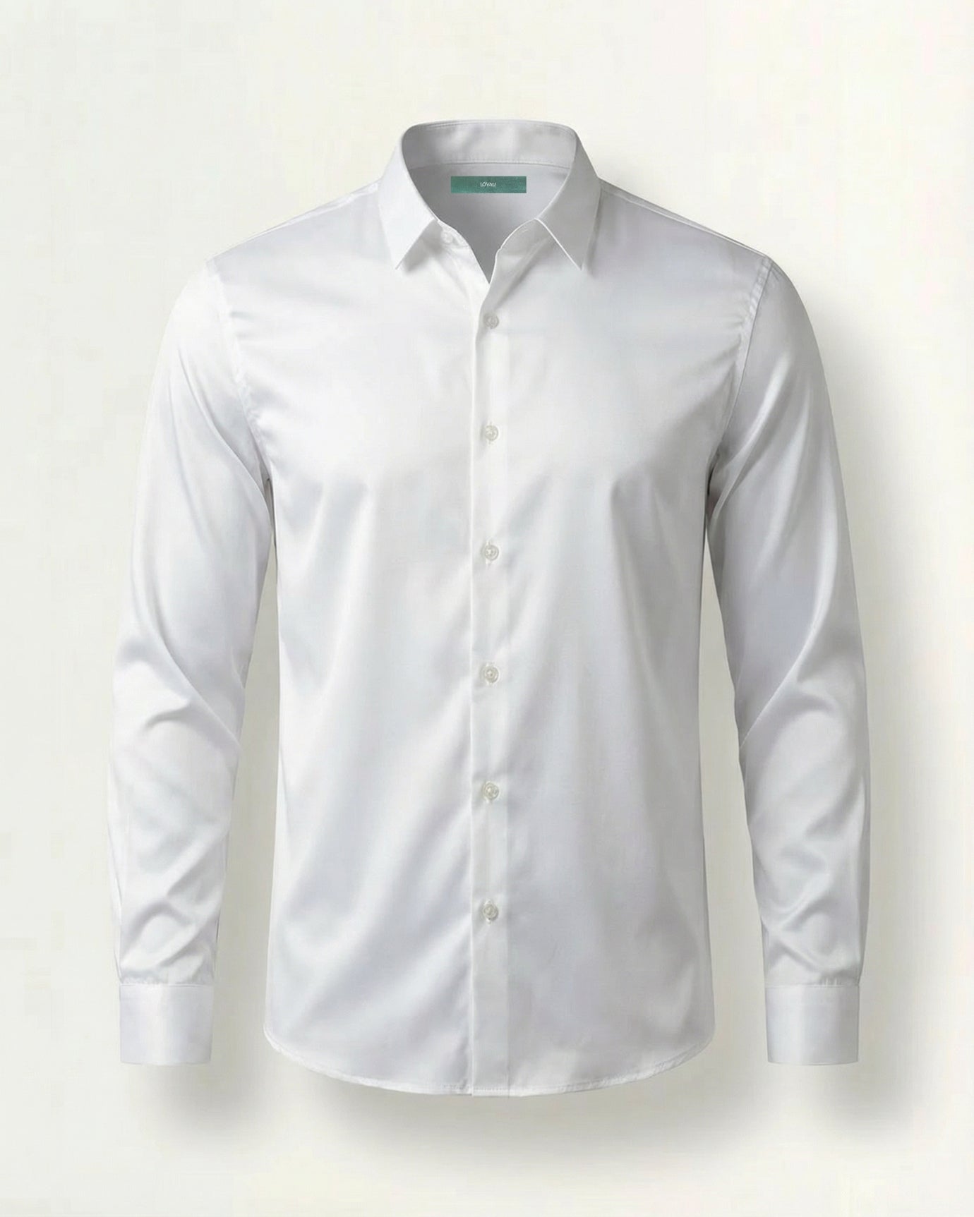 Camisa con textura de seda