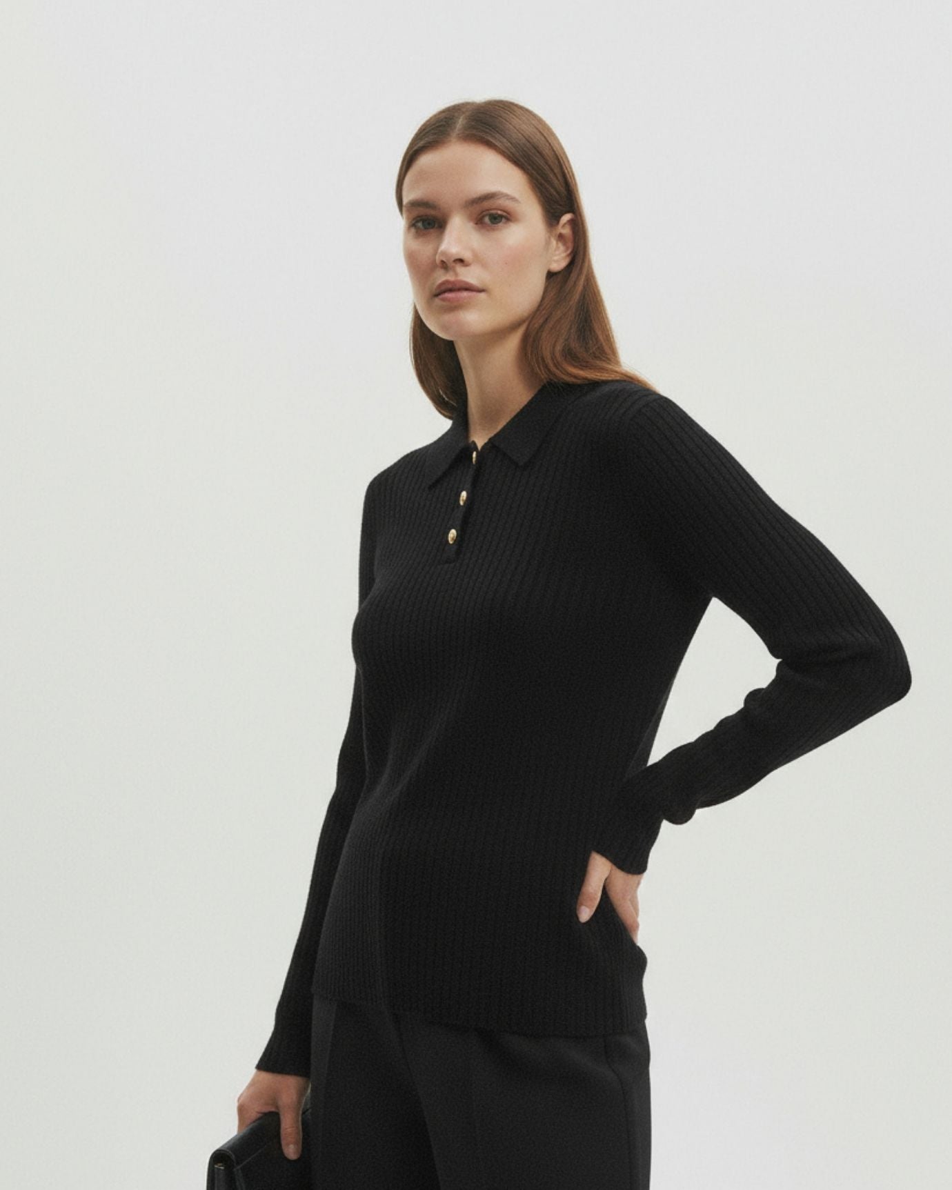 Cashmere Polo Woman