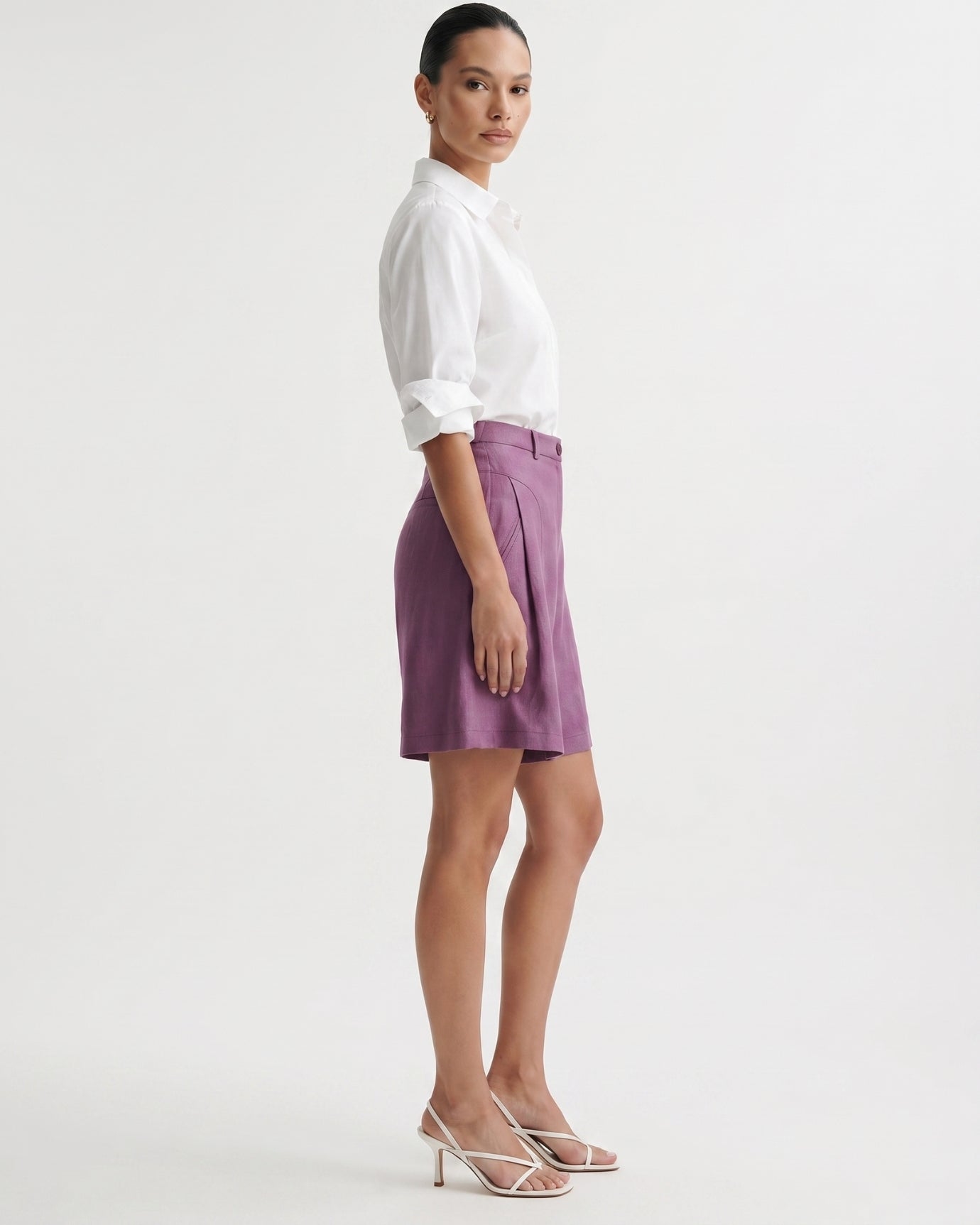 Milano Cotton & Linen Shorts
