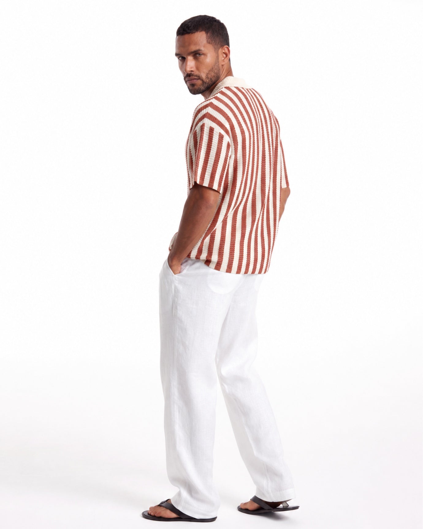 Knitted Sweater Summer Polo Shirt