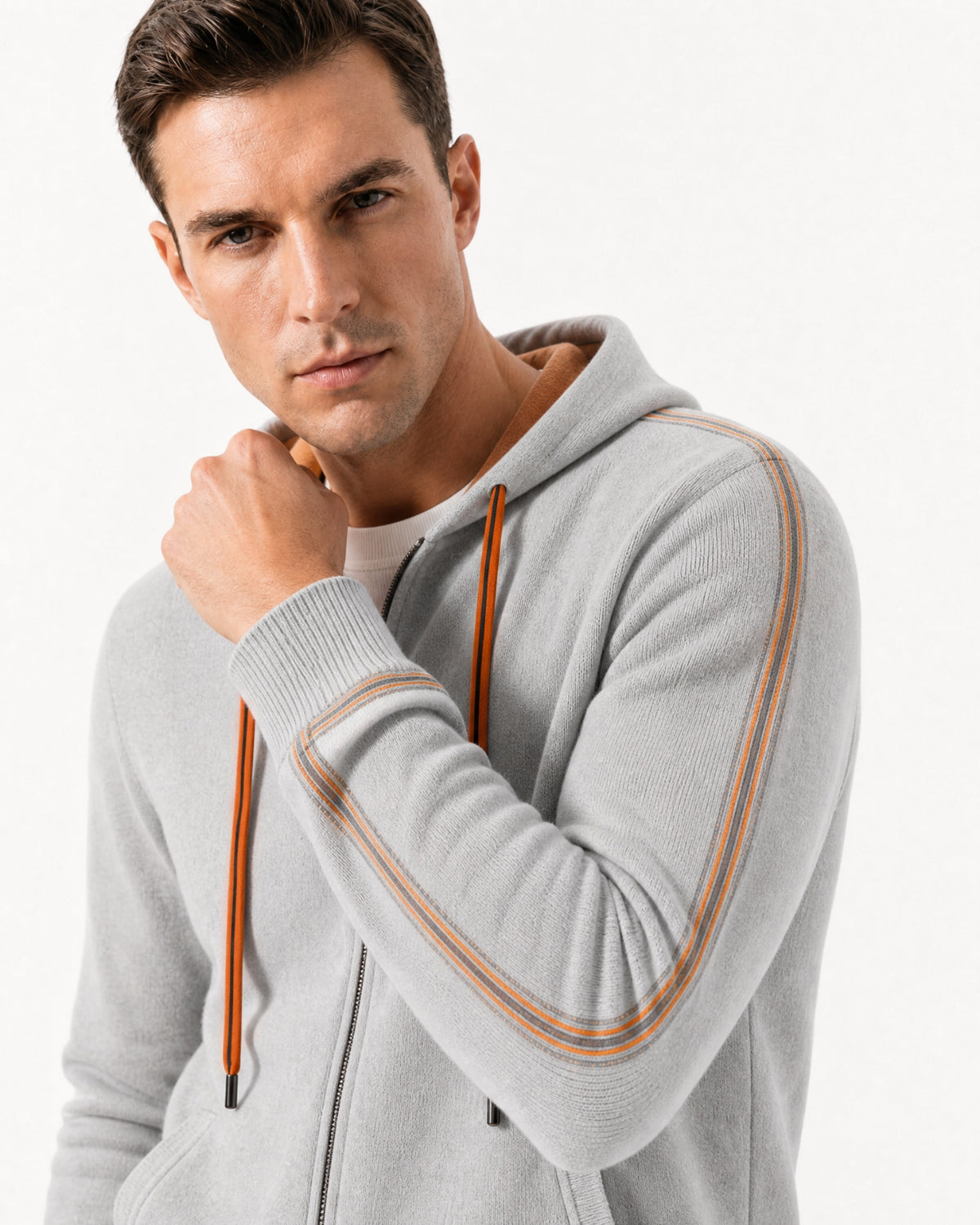 Munich Heavyweight Cashmere Zip-Up Hoodie