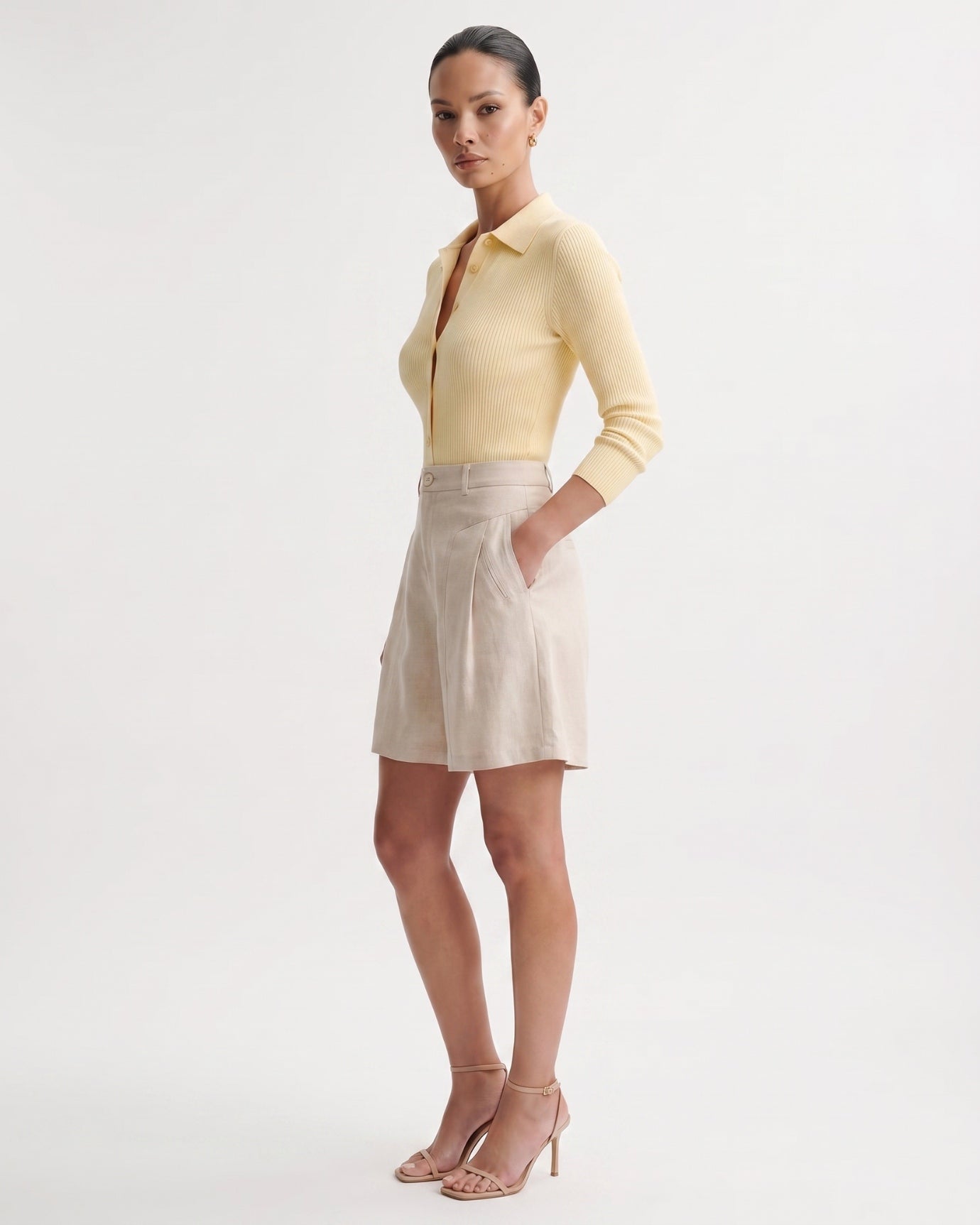 Milano Cotton & Linen Shorts