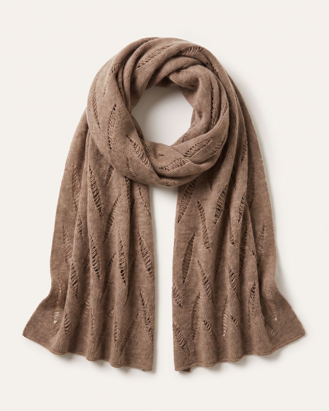 Michi Cashmere Leaf Scarf