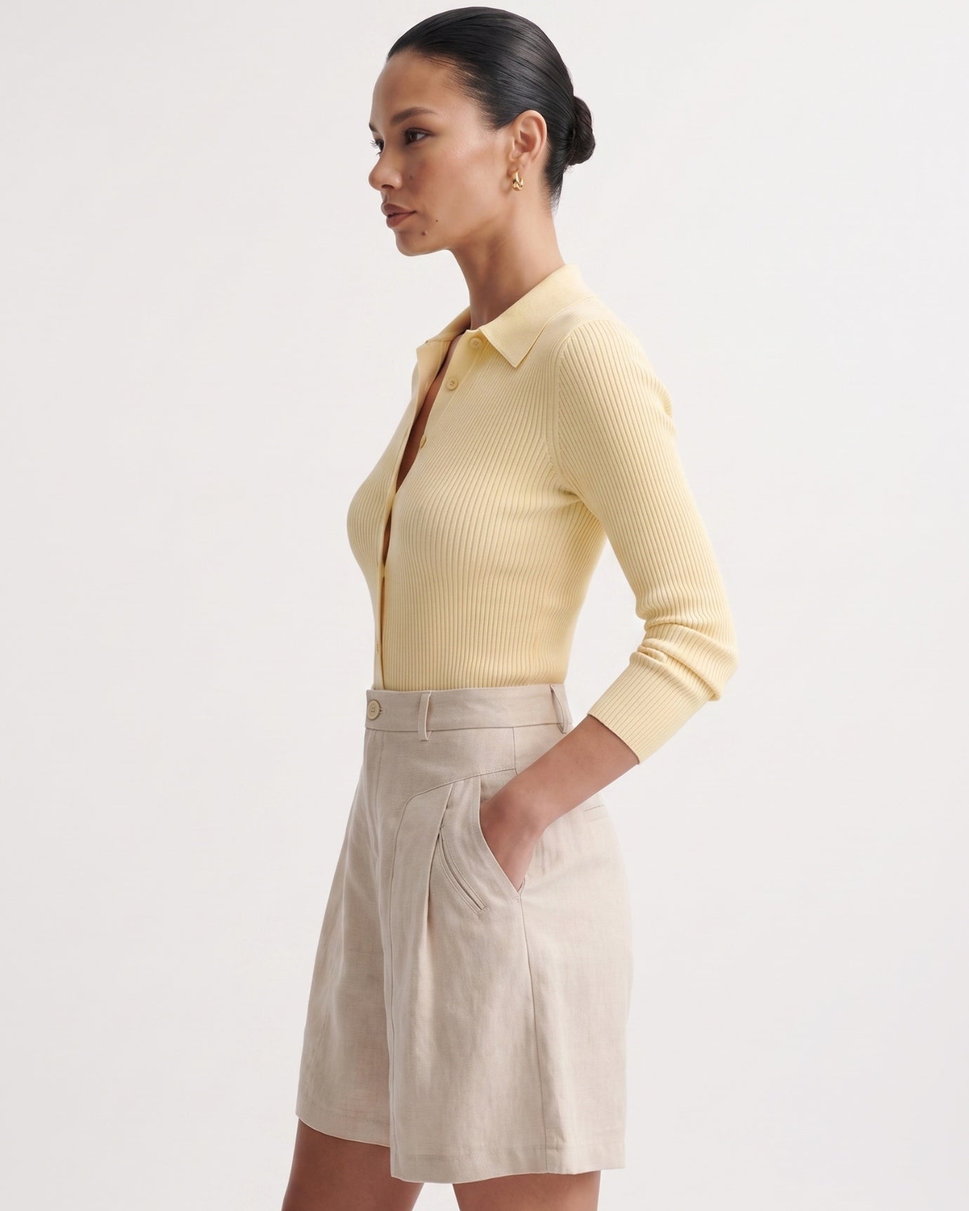 Milano Cotton & Linen Shorts