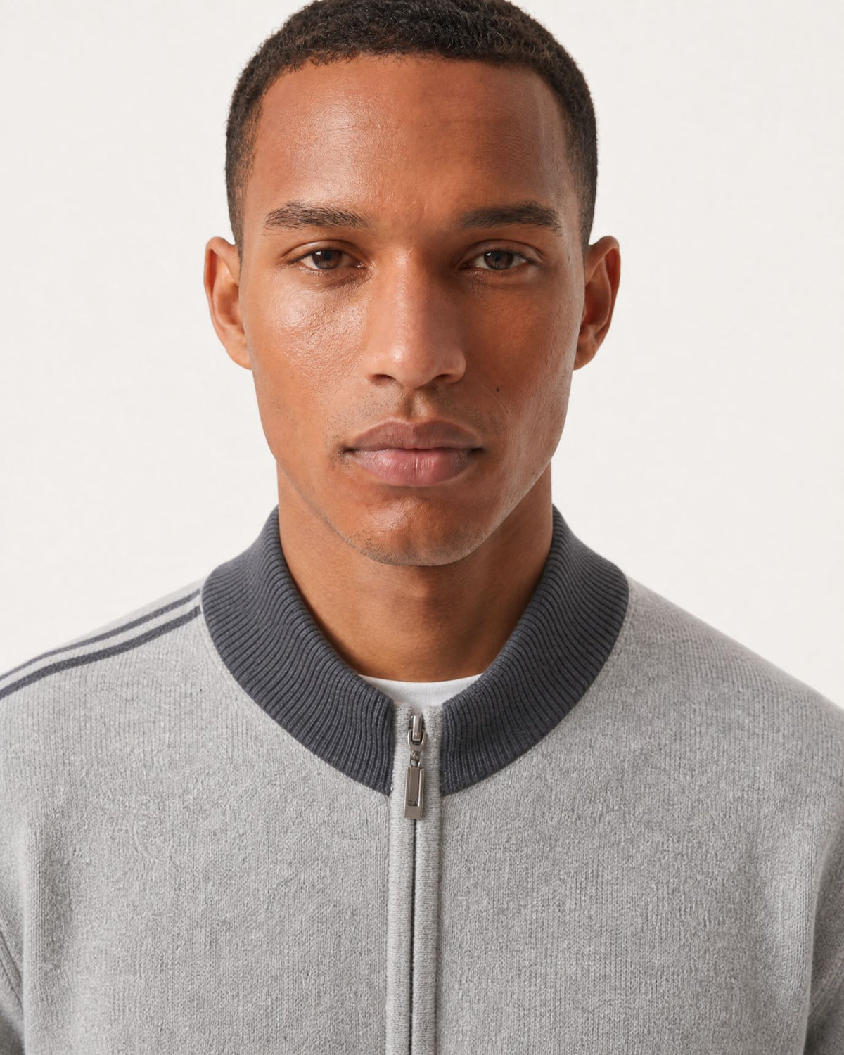 High-End Thick Cashmere Zip Cardigan Jacket Limited Edition